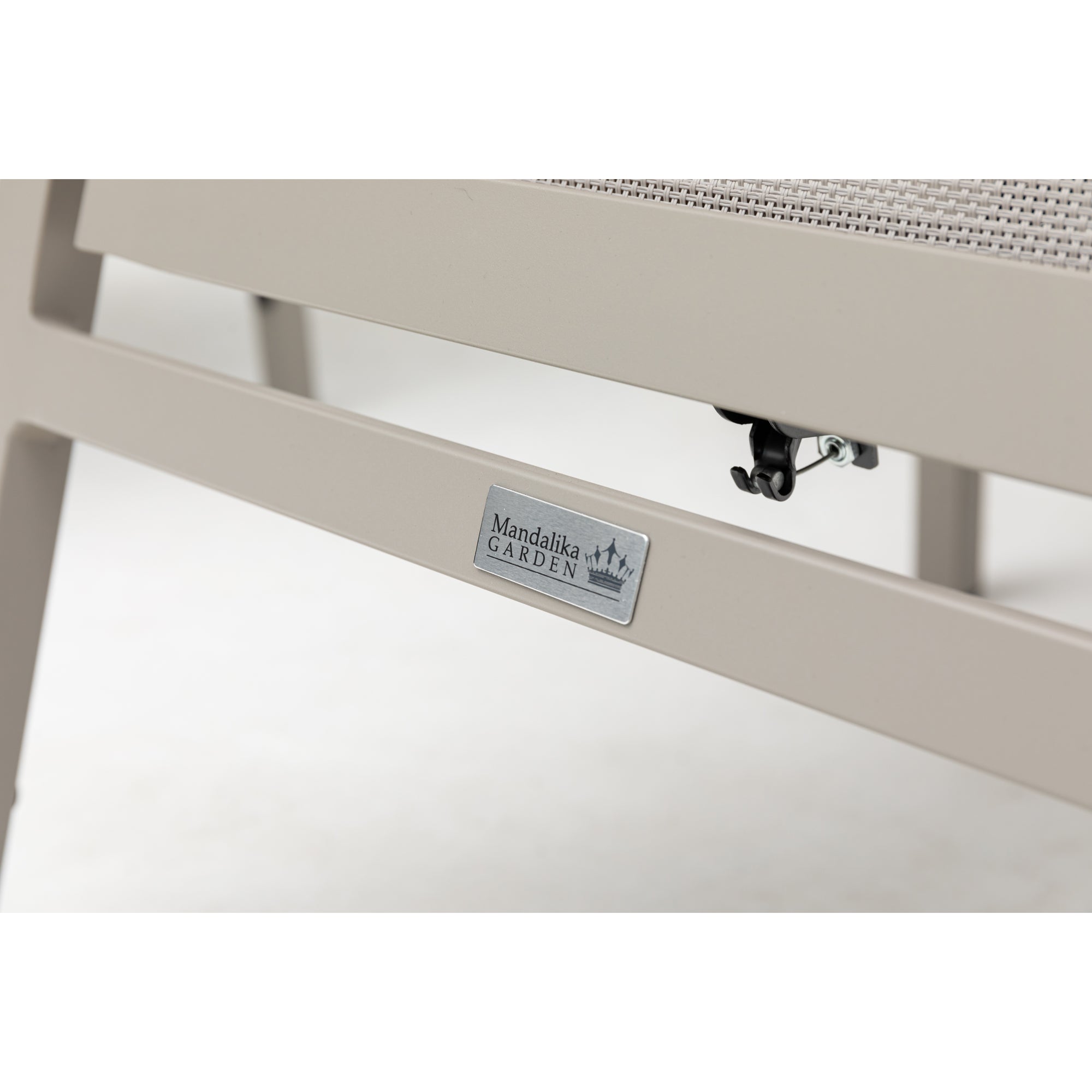 Superior Aluminium Dining Move Sessel Arctic nature / Rücken verstellbar passend zu der Tischserie Madri