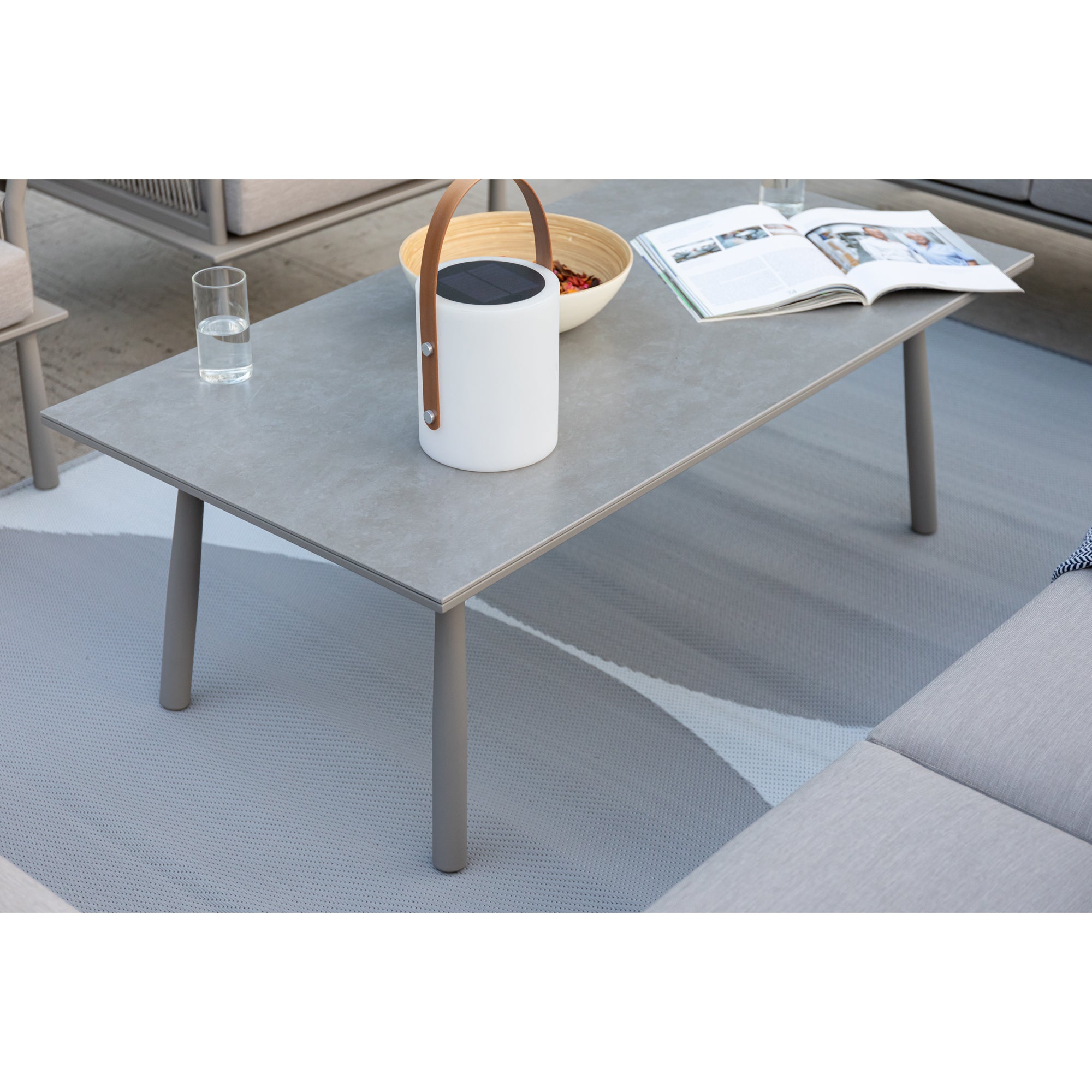 XXL Luxus Aluminium Lounge Set Madri / Wetterfest, Hochwertig & Perfektion in ihrer schönsten Form