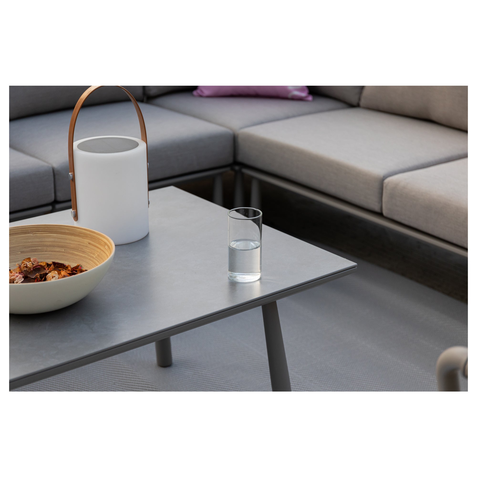 XXL Luxus Aluminium Lounge Set Madri / Wetterfest, Hochwertig & Perfektion in ihrer schönsten Form