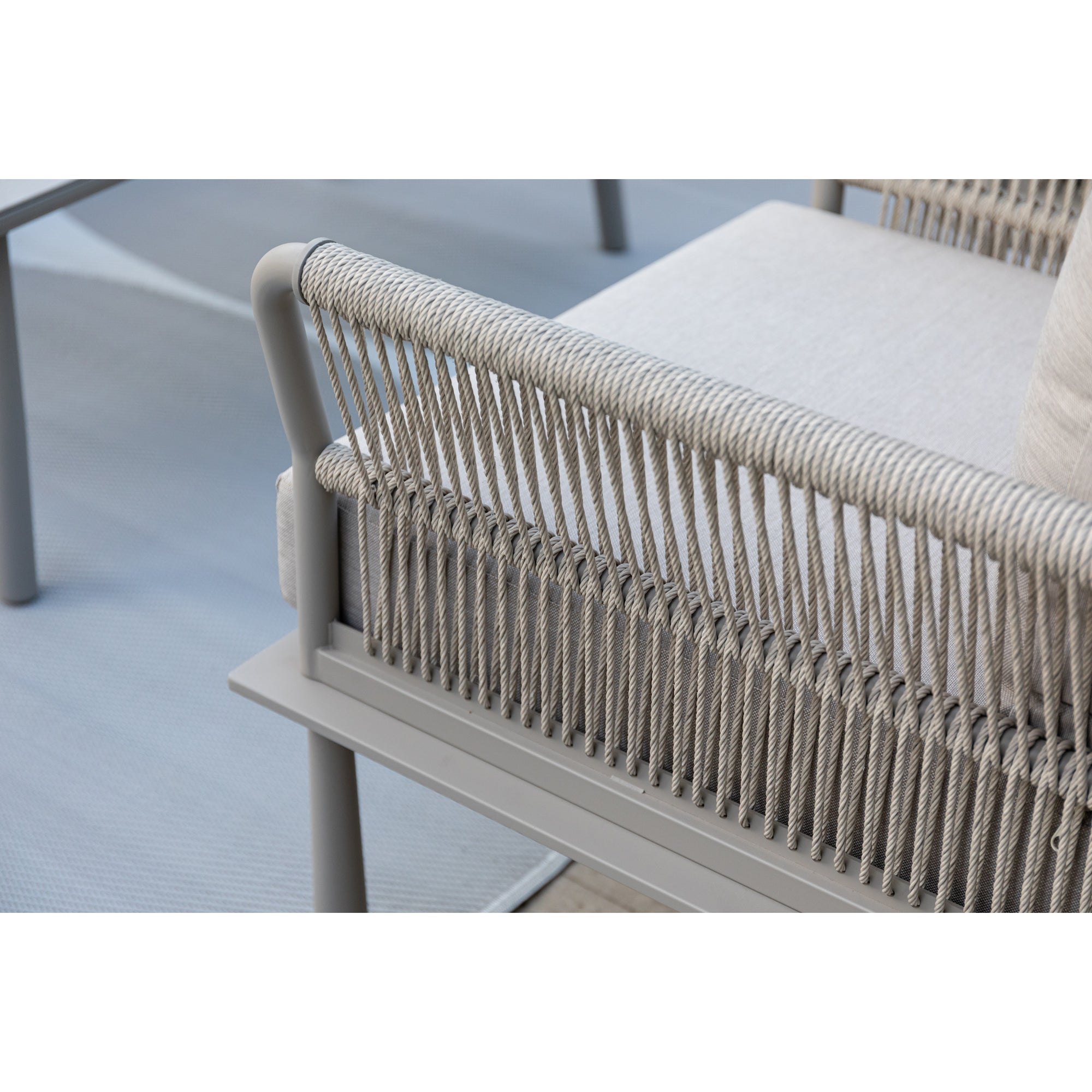 XXL Luxus Aluminium Lounge Set Madri / Wetterfest, Hochwertig & Perfektion in ihrer schönsten Form