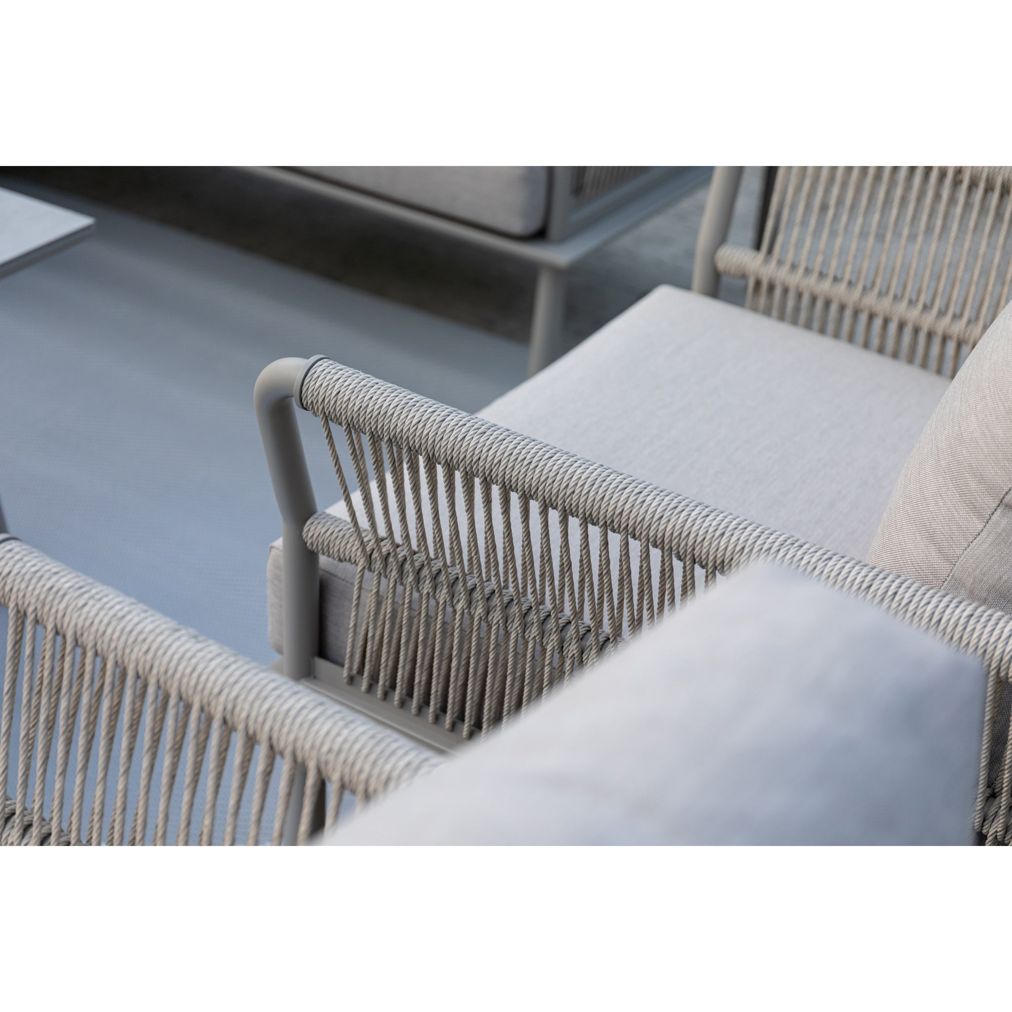 XXL Luxus Aluminium Lounge Set Madri / Wetterfest, Hochwertig & Perfektion in ihrer schönsten Form