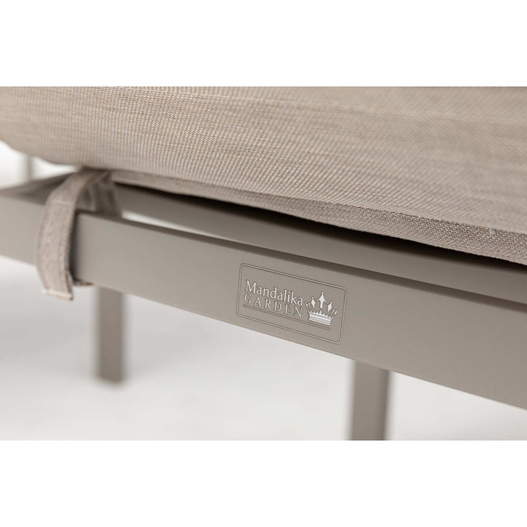 PREMIUM! Aluminium Dining Sessel Neapel natur / stapelbar
