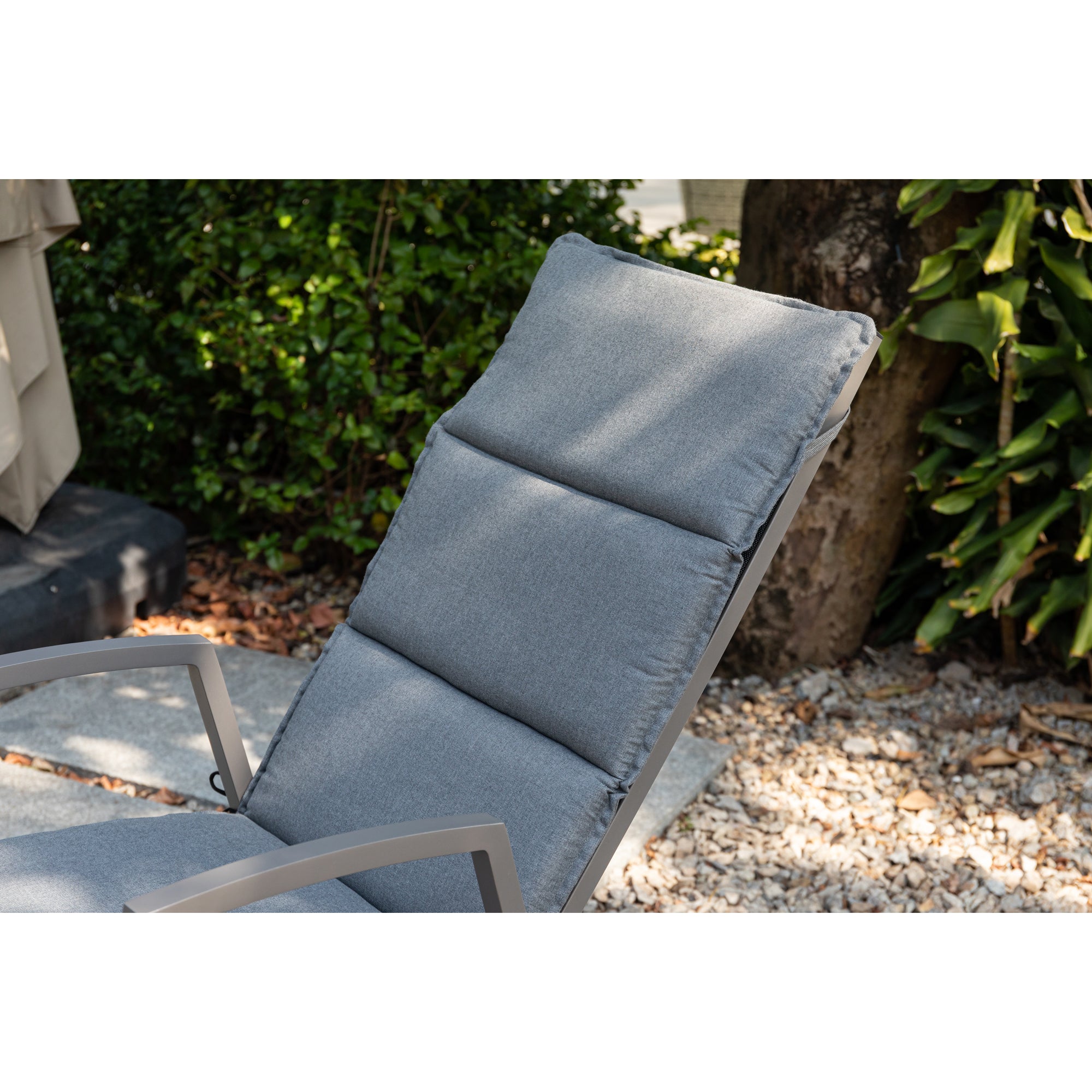 Gartenmöbel Set Arctic Deluxe / 6x Sessel im Rücken verstellbar & extra hoch / die perfekte Essgruppe