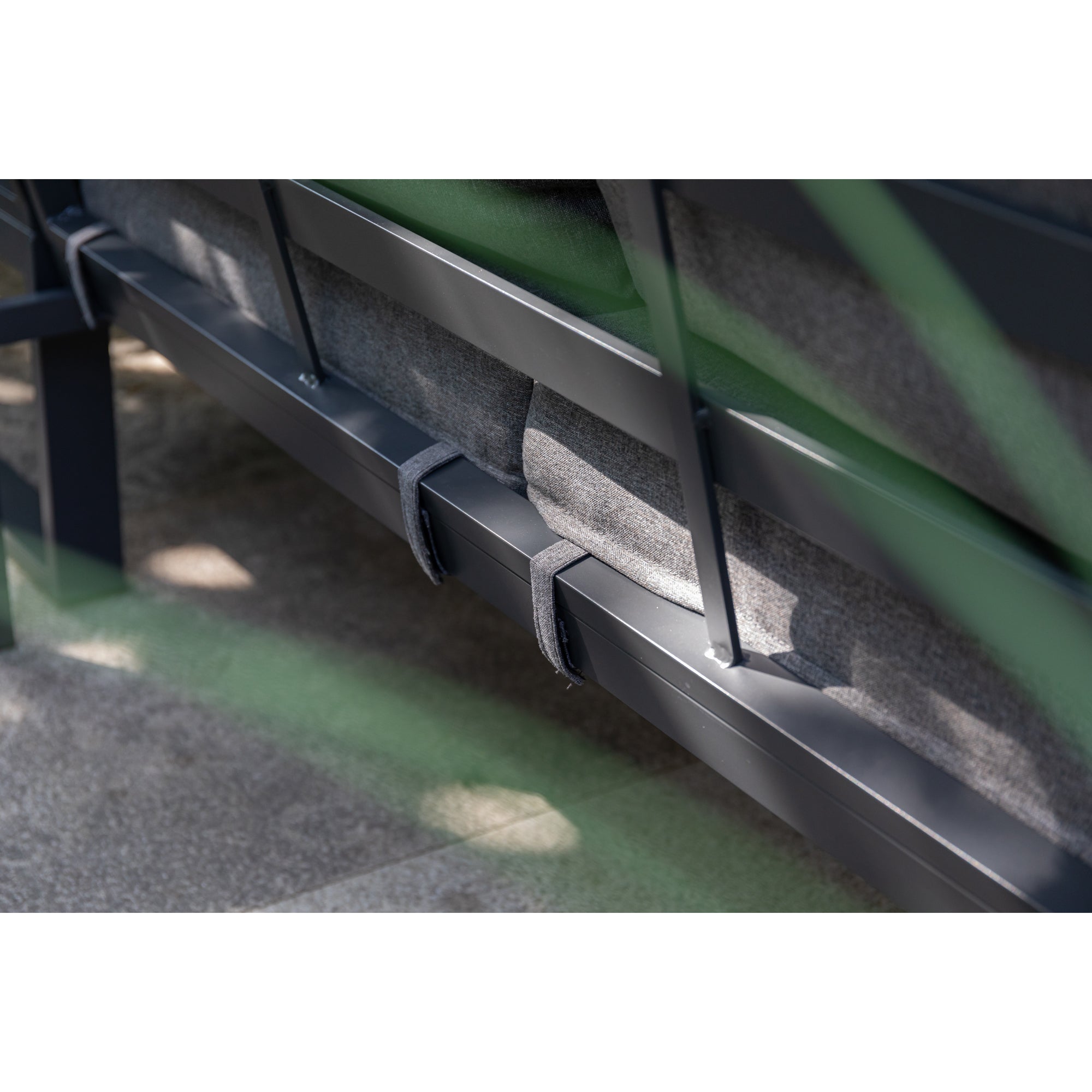 ***CHRISTMAS SPECIAL*** Moderne Aluminium Eck Lounge Luzern in edler Teak-Holzoptik