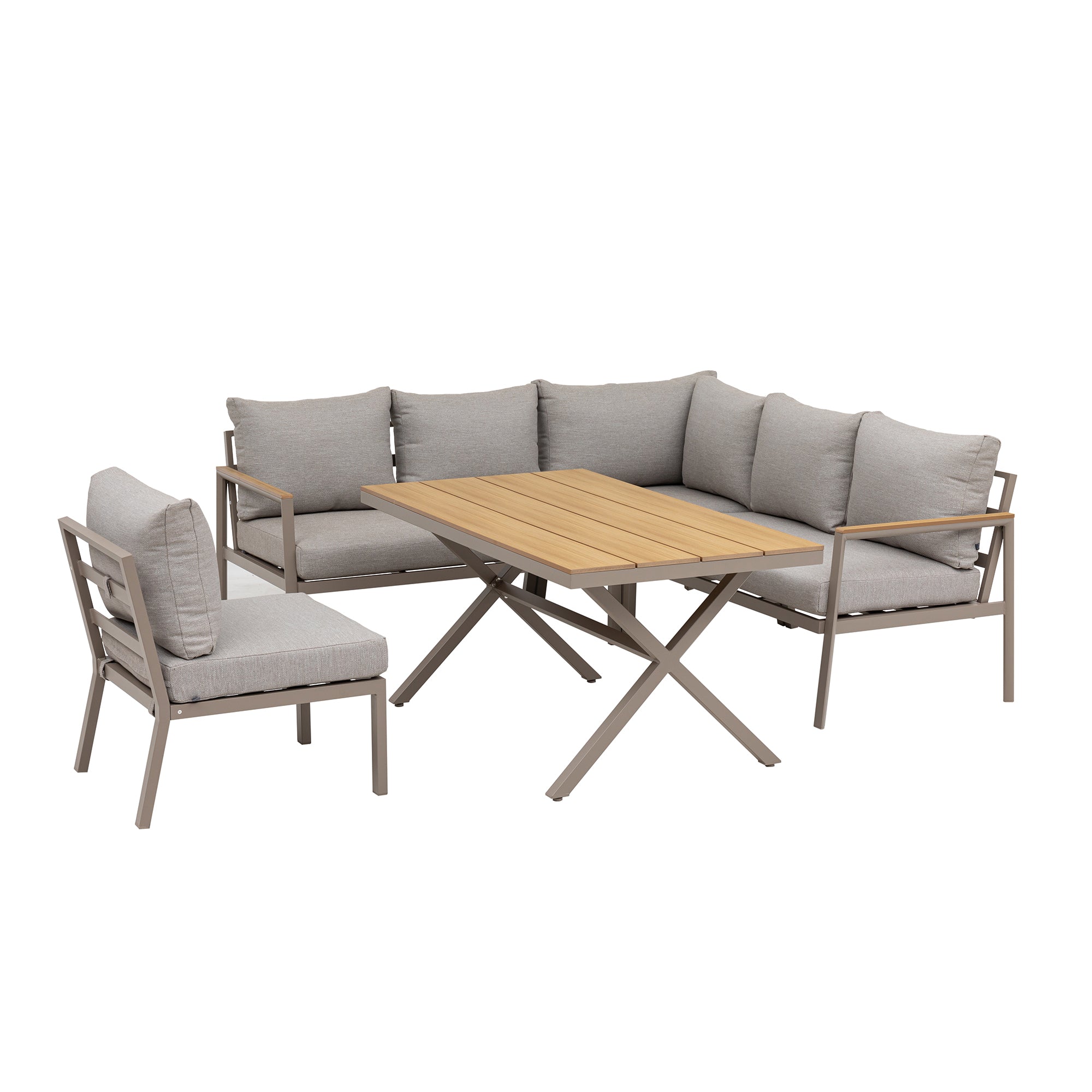 đŒ Dining Eck - Lounge Set Meran - Luxuriös & NatĂŒrlich schön. Pflegeleicht komfortabel.