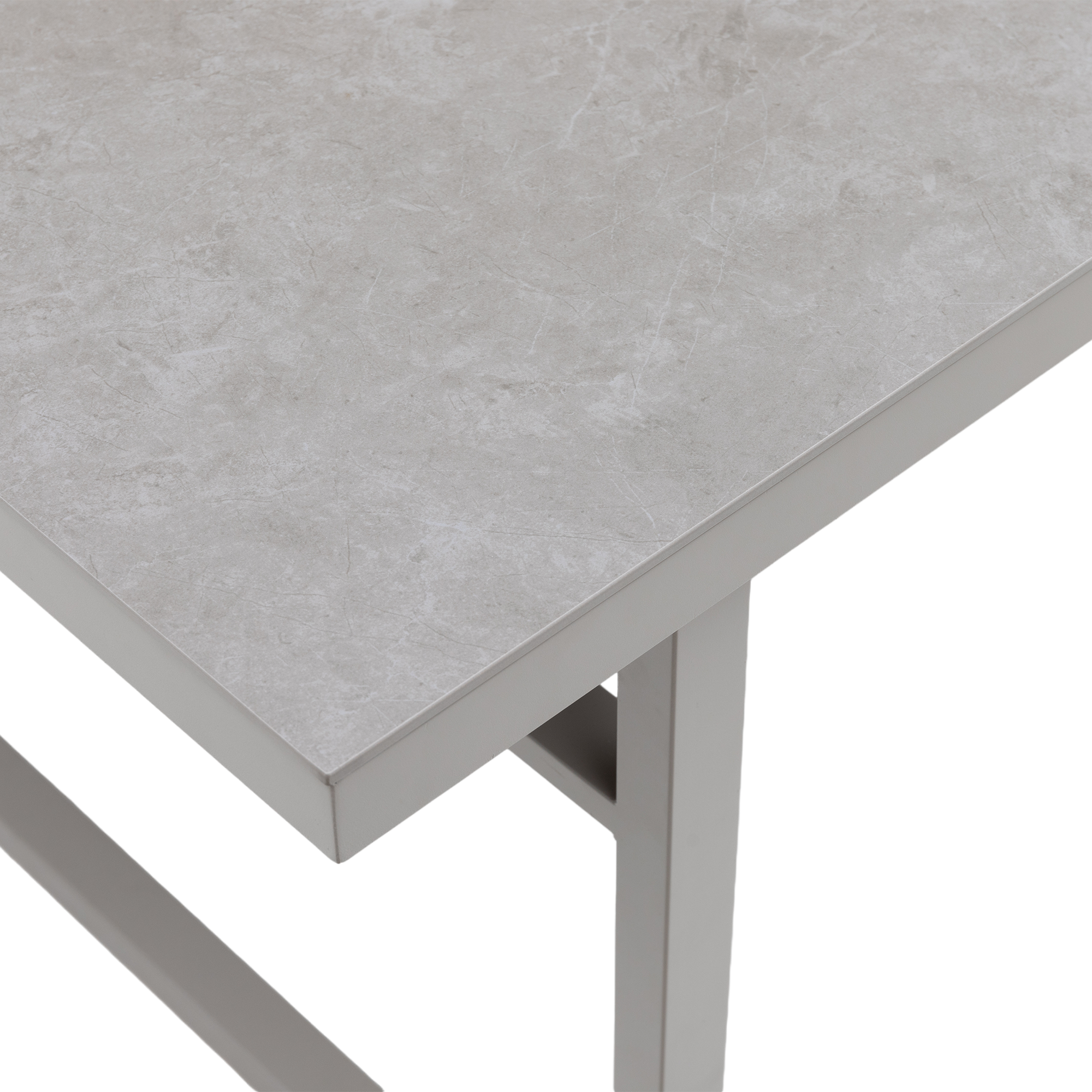 Alu / Polycord Rope Dining Ecklounge Set Madri Deluxe 3in1 Funktion variabel stellbar absenkbare Armlehnen