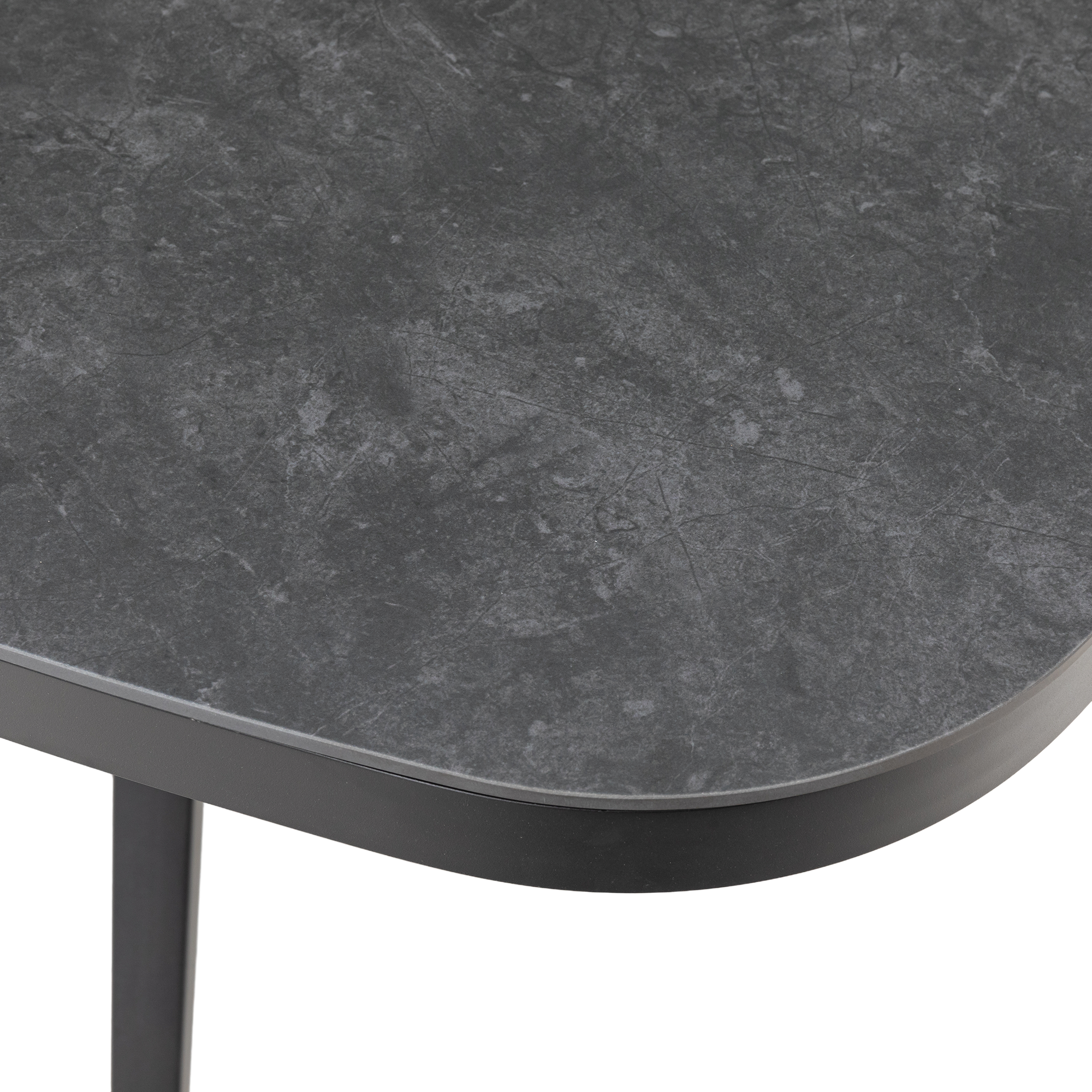 PREMIUM! Essgruppe / Dining Set MADRI VERDE Schwinger & AURORA NERO DESIGN Ausziehtisch