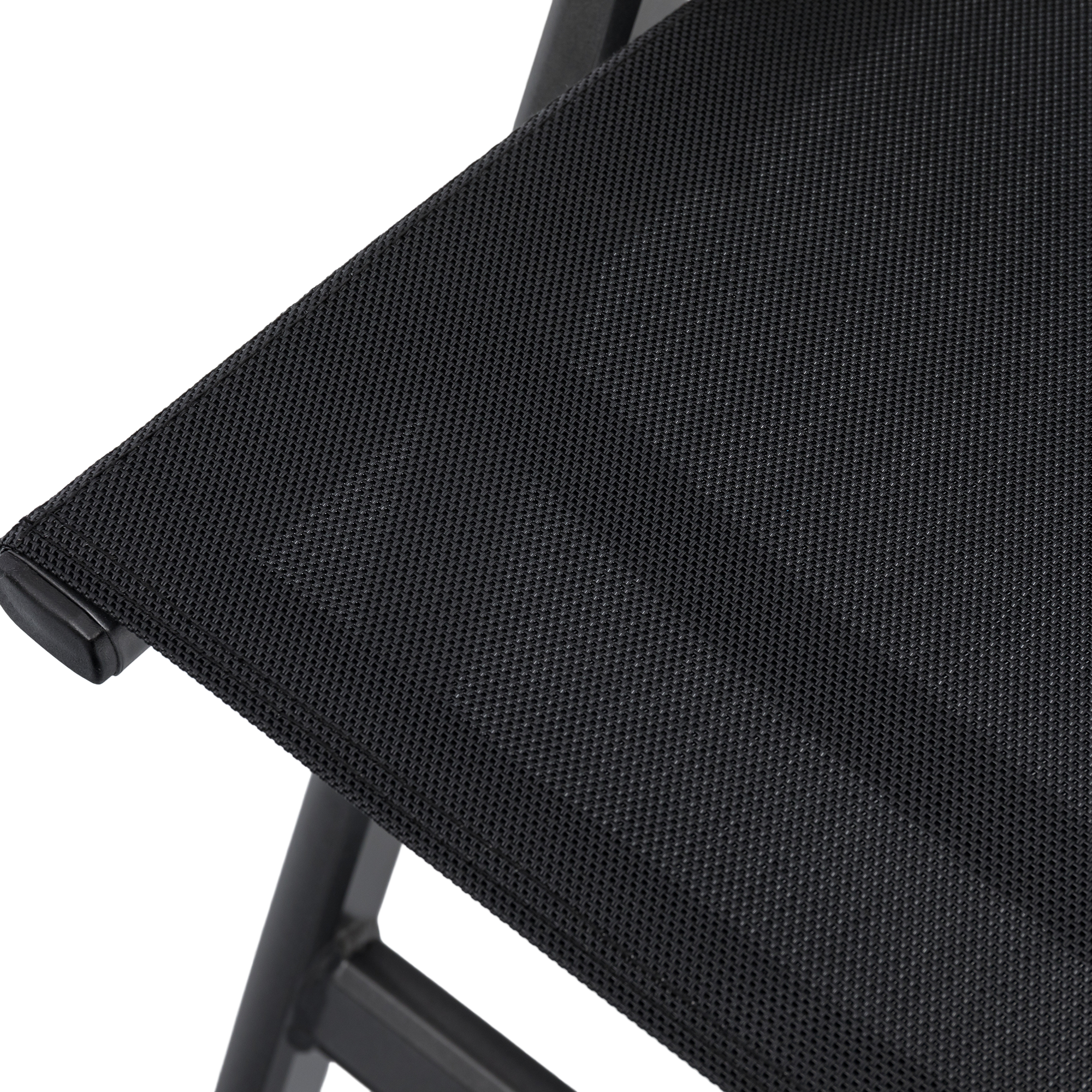 Premium Aluminium Klappsessel Avantage Dark Moon / mehrfach verstellbar anthrazit