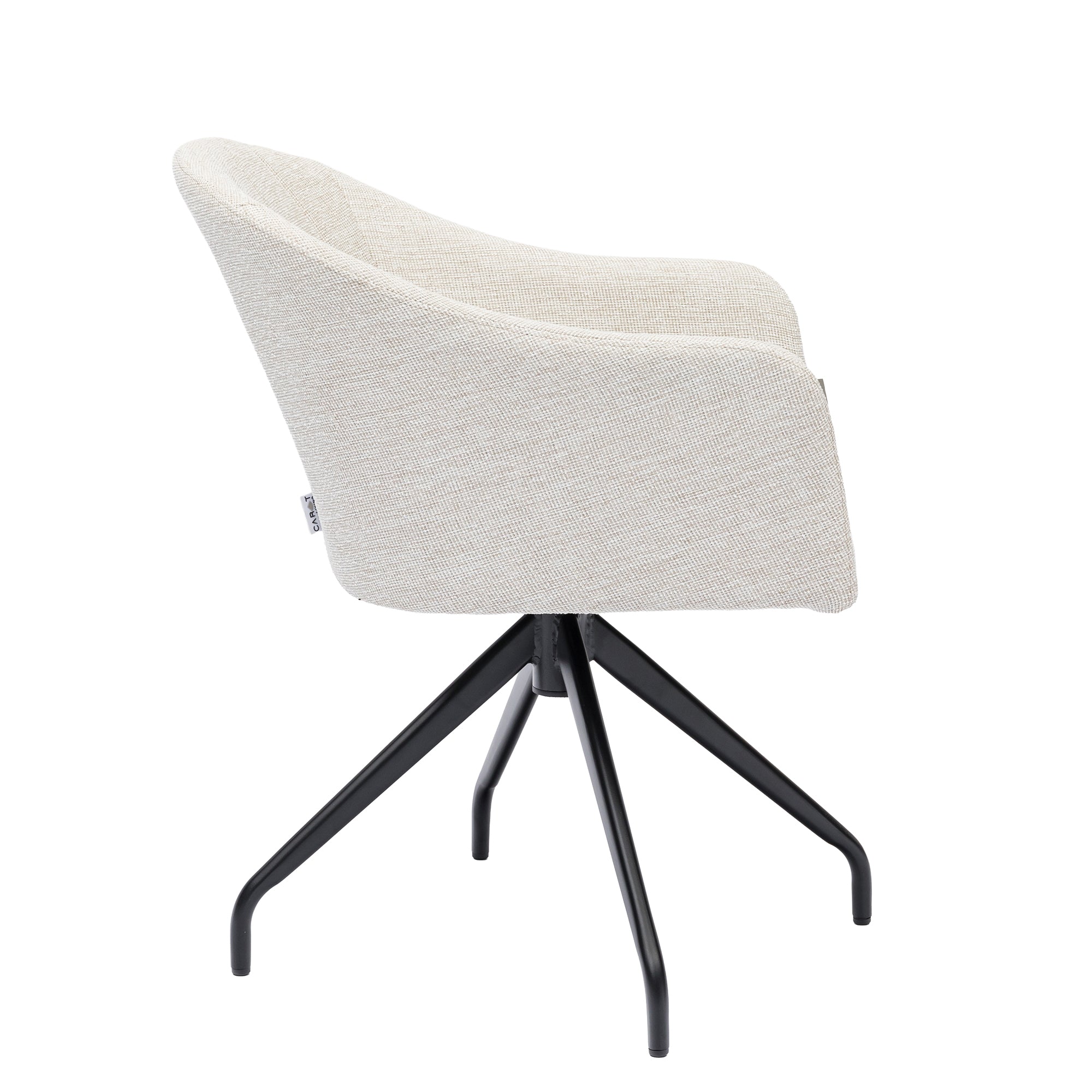 Outdoor Drehsessel Nixon / VELUVÉ by LIKA-TEX® Bezug 100% wetterfest pearl