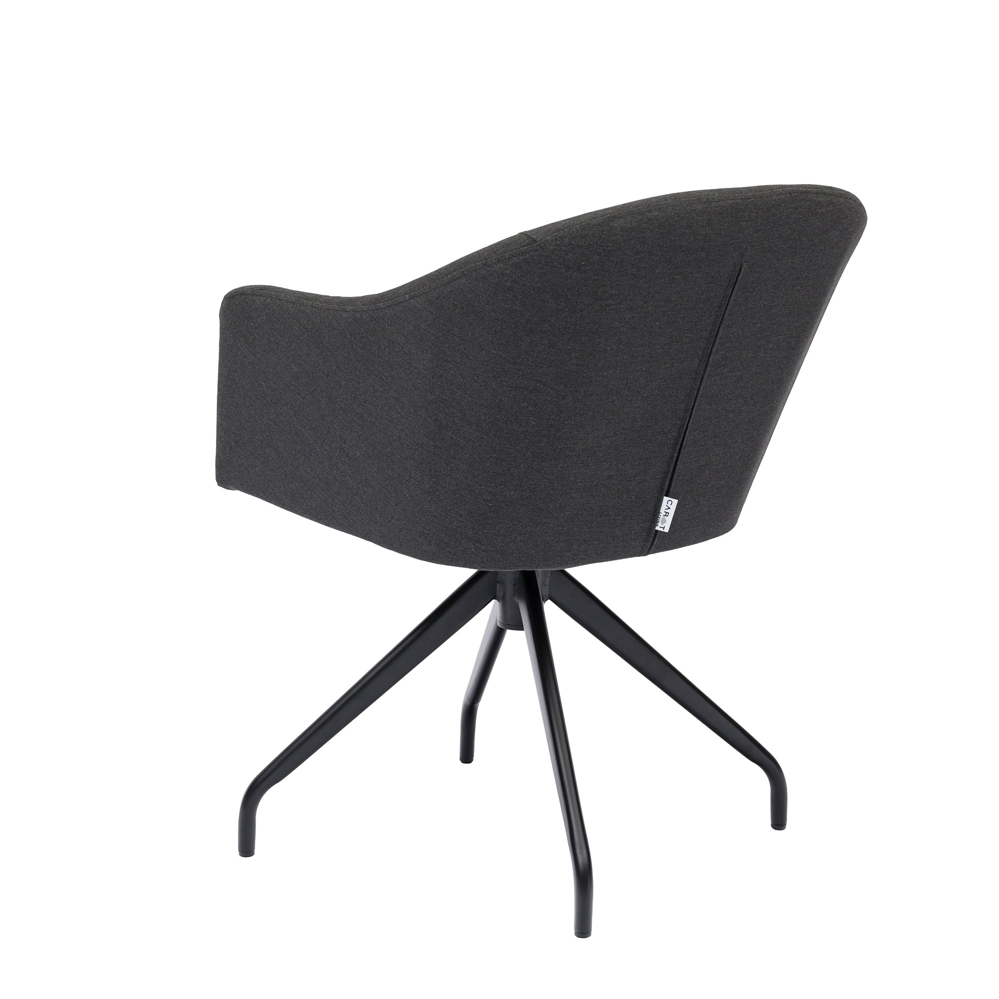 Outdoor Drehsessel Nixon LIKA-TEX® Bezug 100% wetterfest lava (anthrazit)