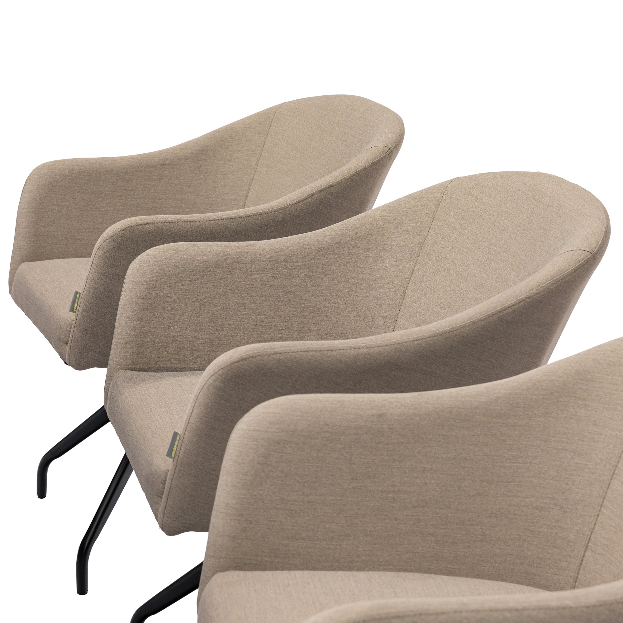 Outdoor Drehsessel Nixon LIKA-TEX® Bezug 100% wetterfest sand (natur)