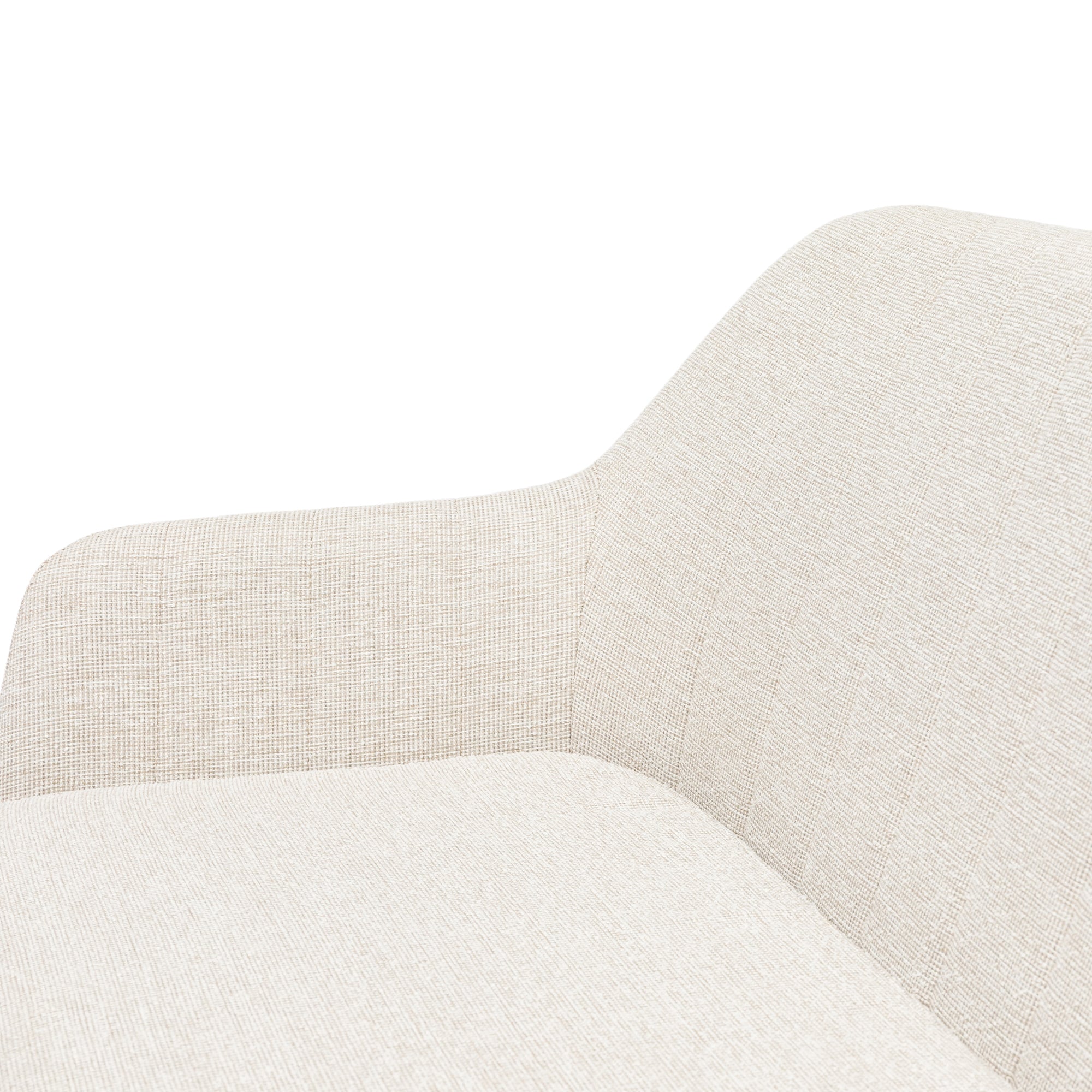 Outdoor Alu Dining Set Evara / VELUVÉ by LIKA-TEX® pearl - 100% wetterfest