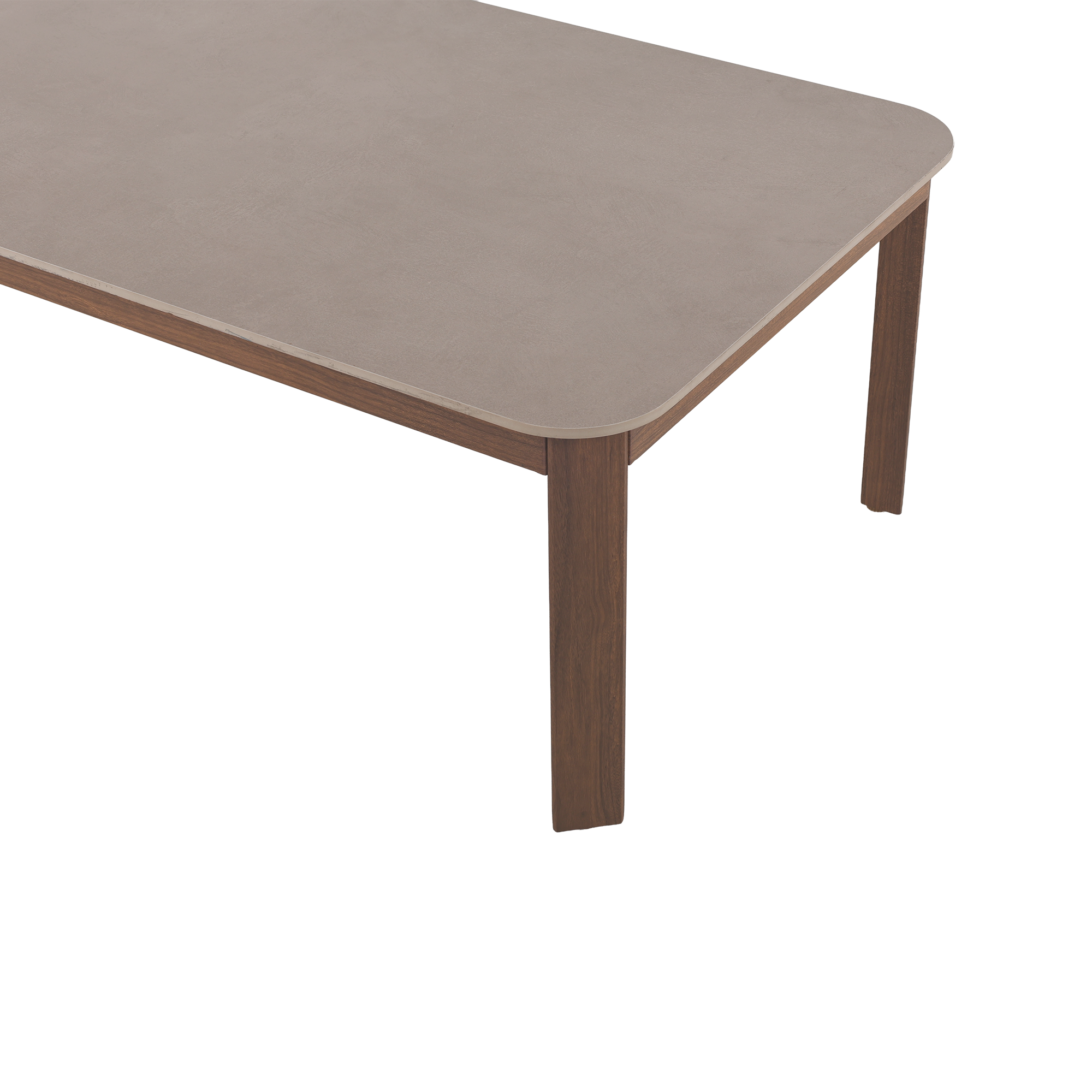 Aluminium / Textilen Lounge Set Sahara in natur Holzoptik