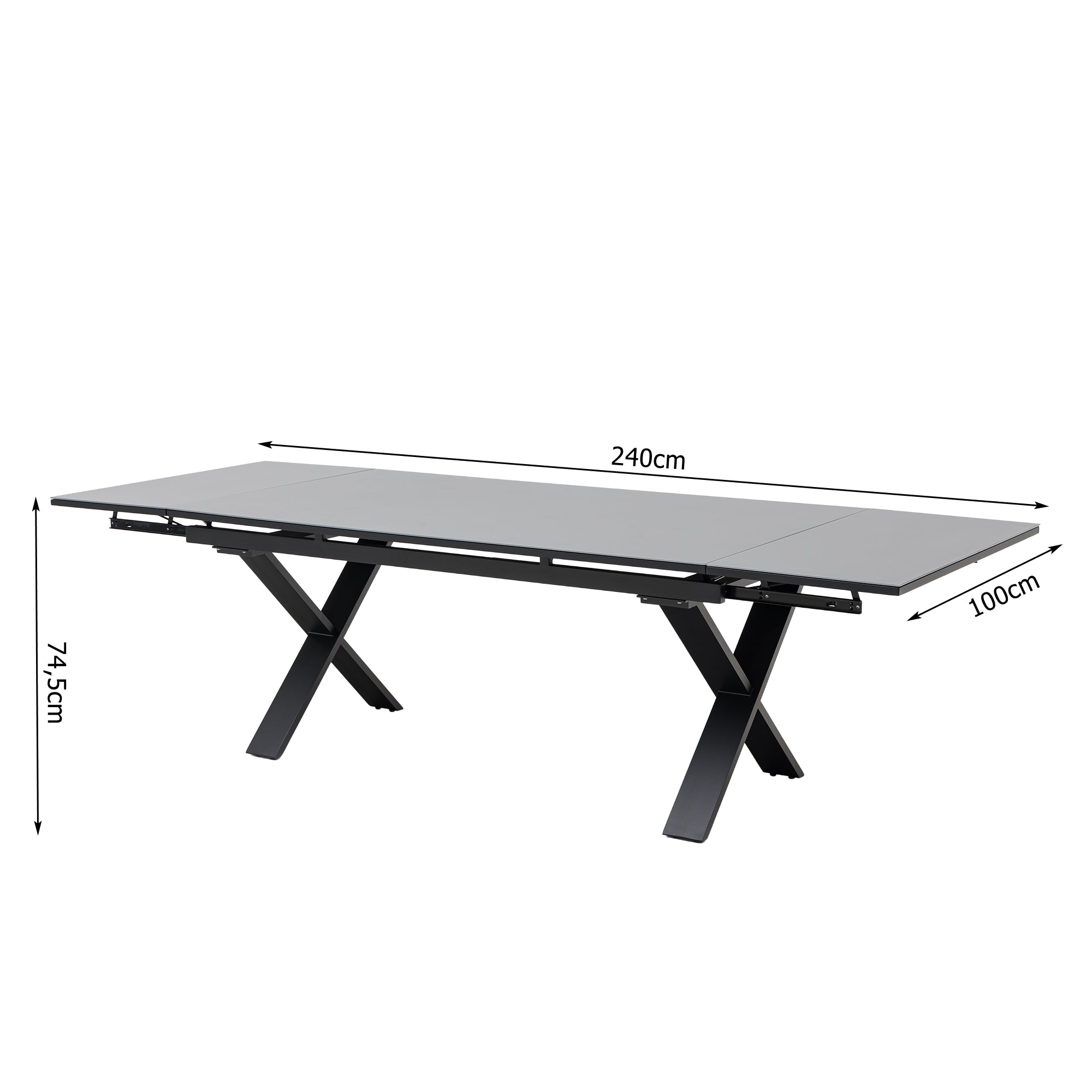 Wenn draußen zum Wohnzimmer wird: ARONA Dining-Set mit 6 Move-Sesseln & ausziehbarem Tisch