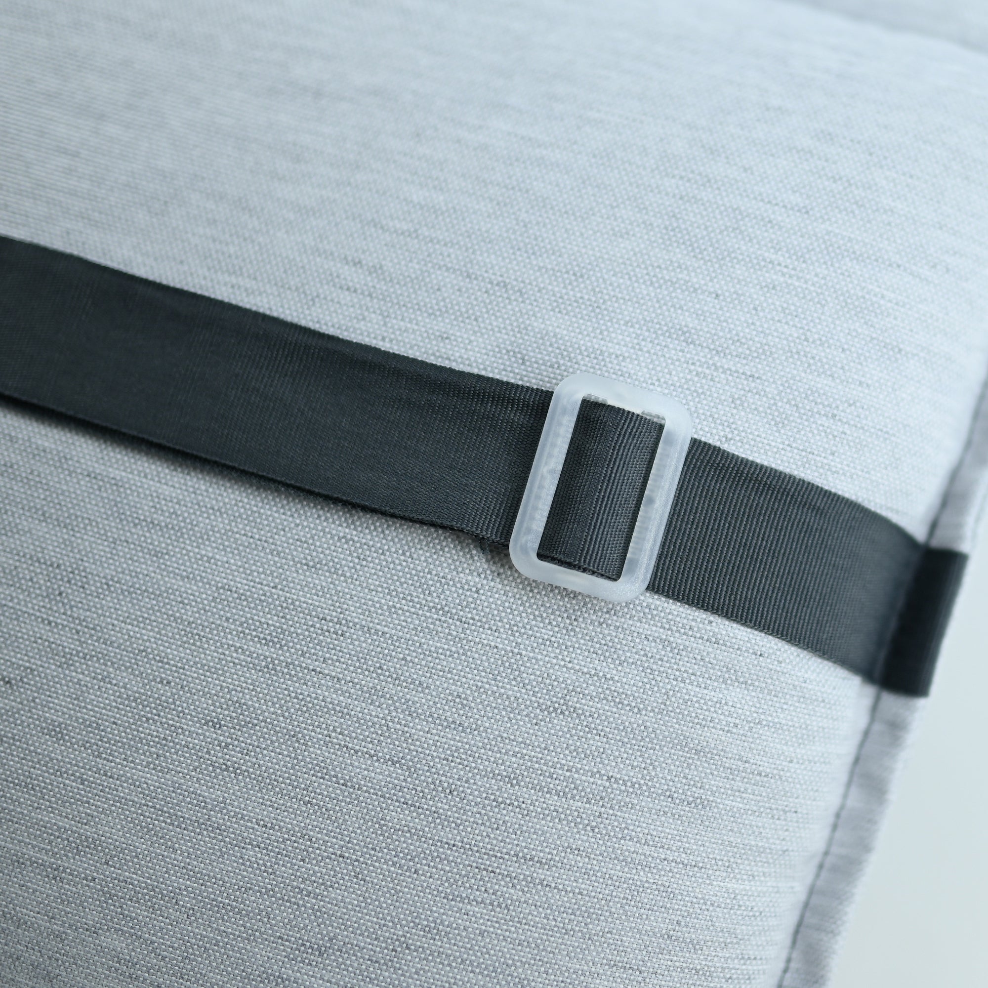 Premium Hochlehner Sesselauflagen / Gartenstuhlauflagen 119 x 48 x 6cm hellgrau