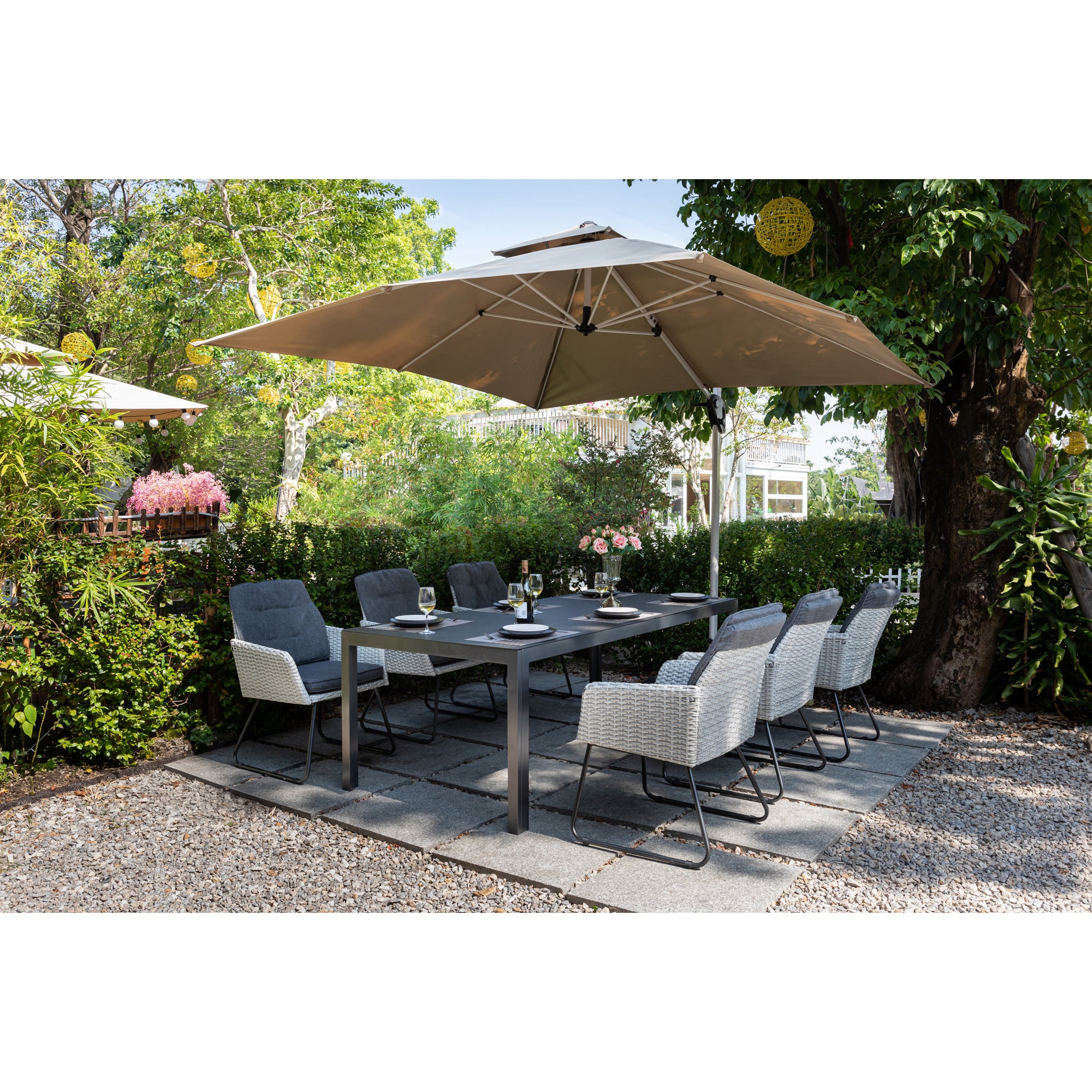 ⚽️ 🏆Unser WM Special! ⚽️🏆 Gemütliche 13 tlg. Essgruppe Ayana Ideal zum Speisen sehr bequeme Sessel