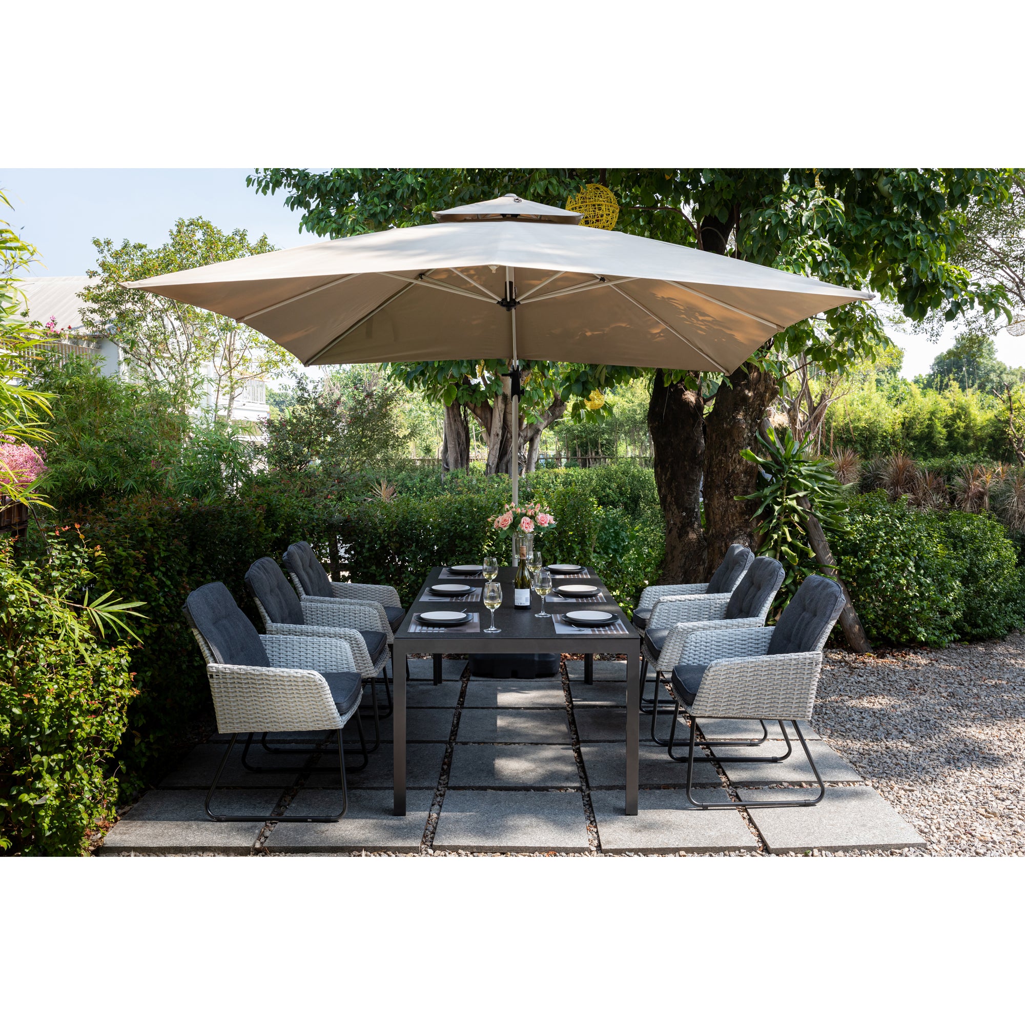 *UNSER LIEBLING* Gemütliche 7 tlg. Essgruppe Ayana Ideal zum Speisen