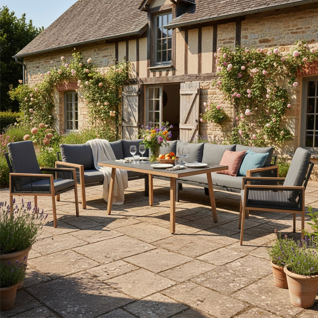 High Quality Living zum Angebotspreis ☀️ Comfort Dining Eck-Lounge Aria inkl. 2x Sessel