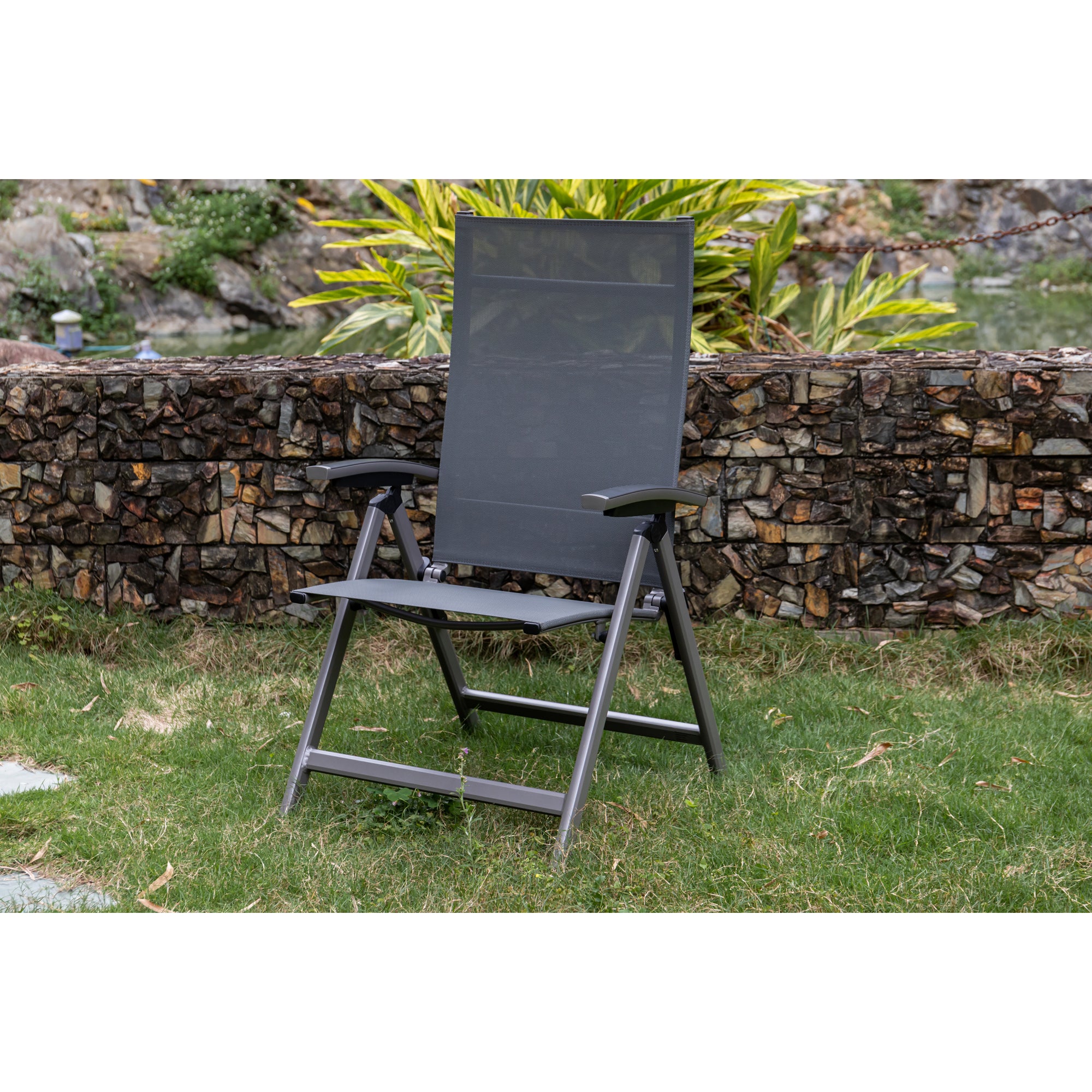 7 tlg. Premium Dining Set / Essgruppe Avantage Silver Moon inkl. Dining Tisch Lyon 220 x 100cm