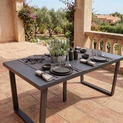 7-tlg. Premium Dining-Set Manhattan / Ravello – Für genussvolle Stunden unter freiem Himmel
