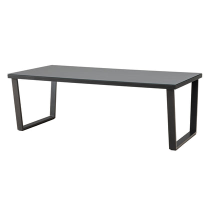 Garten-Essgruppe Iguana &amp; Ravello – 7-teilig mit 6 Sesseln und Aluminiumtisch