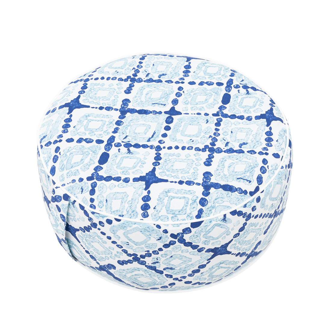 Premium Aufblasbarer Hocker / In- und Outdoor Sitzpouf / Puff / Sitzhocker / Wasserfest blau