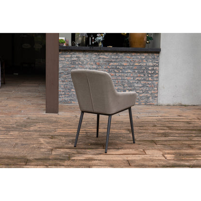 Outdoor Dining Sessel Heritage 100% wetterfest mit LIKA-TEX® Bezug in sand (natur)