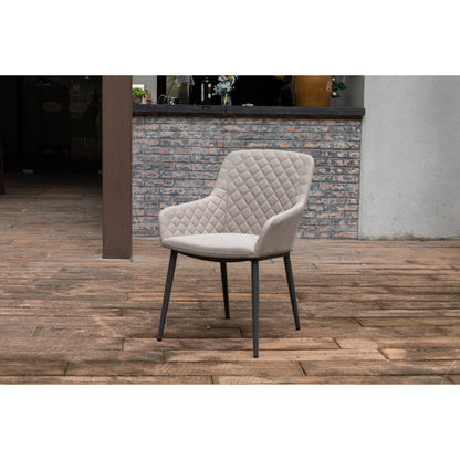Outdoor Dining Sessel Heritage 100% wetterfest mit LIKA-TEX® Bezug in sand (natur)