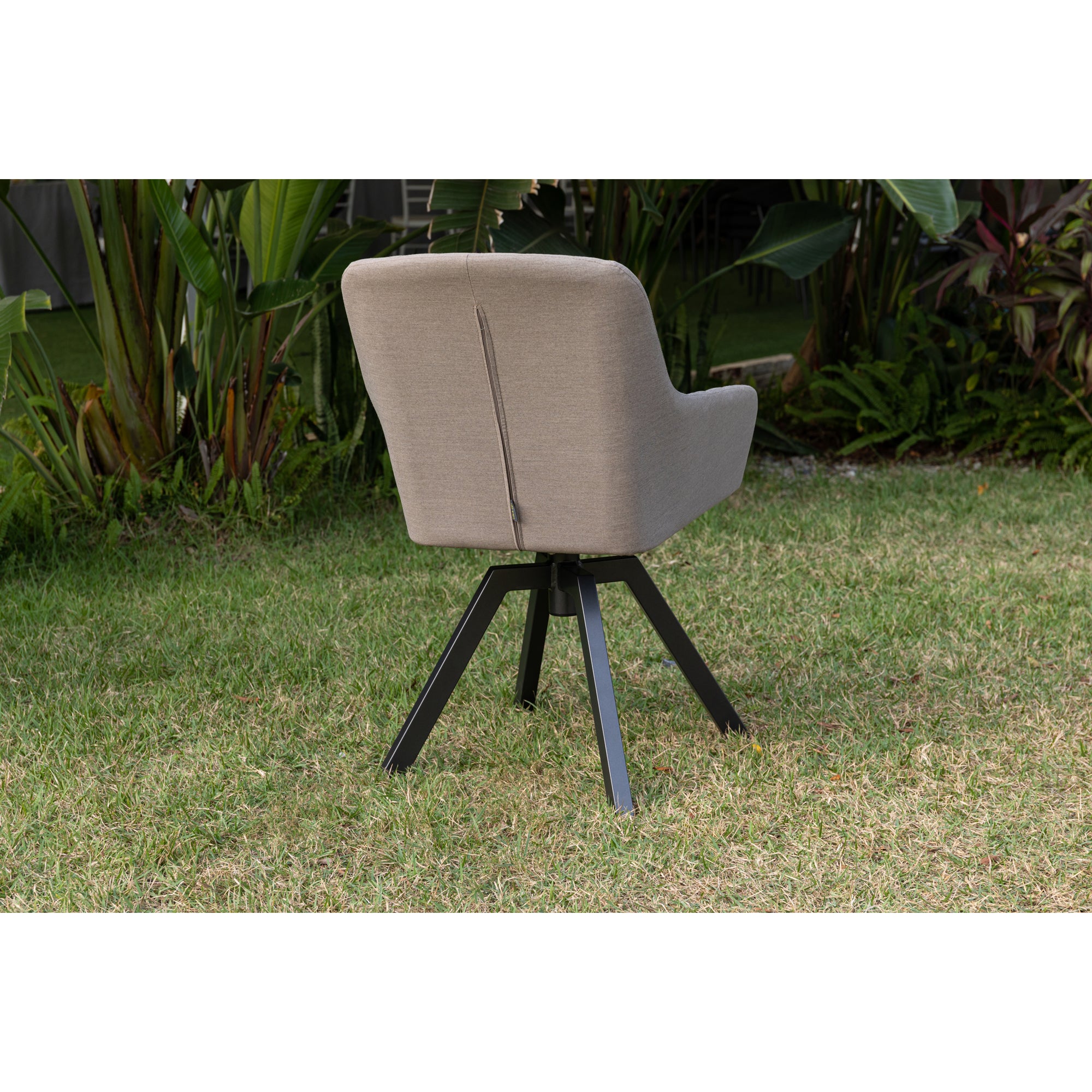 Outdoor Dining Drehsessel Heritage 100% wetterfest mit LIKA-TEX® Bezug Sand (natur)