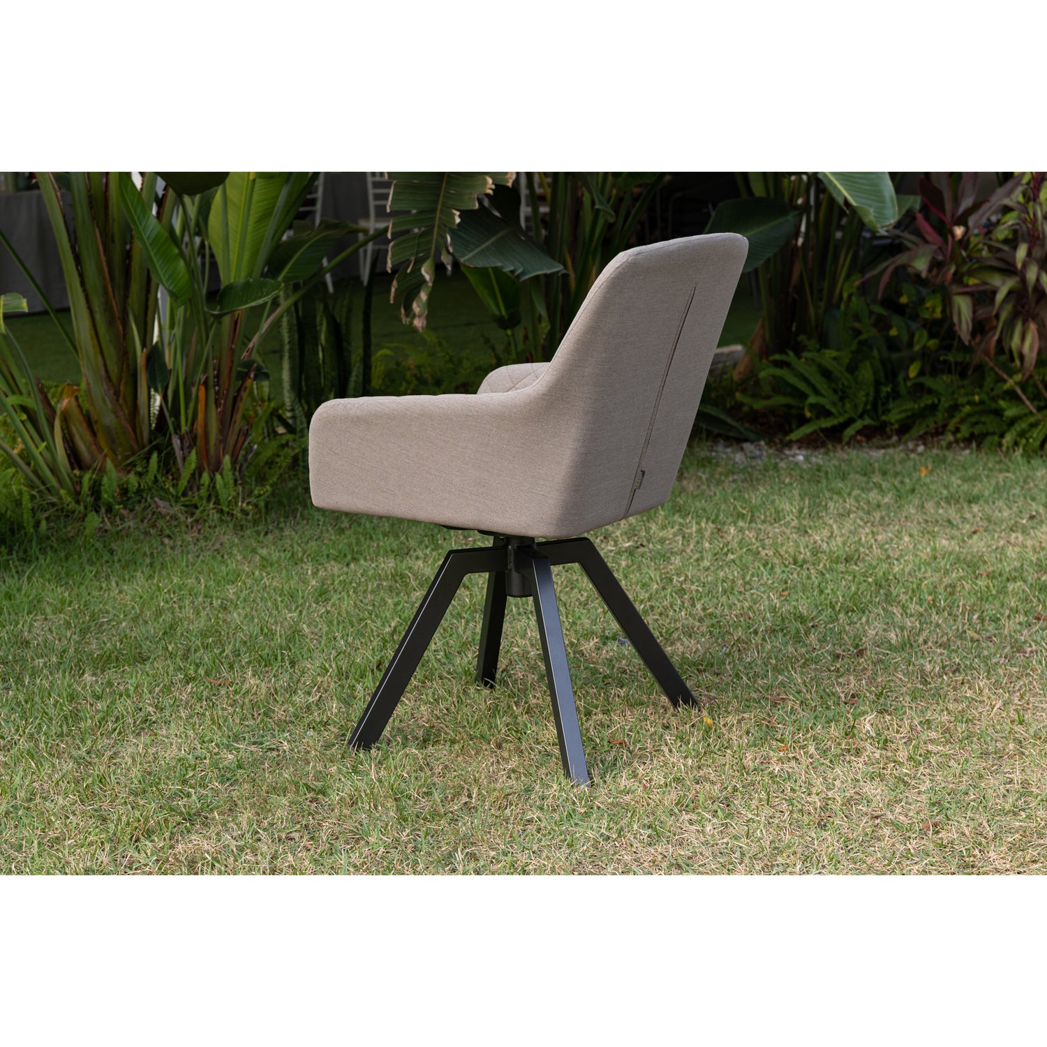 Outdoor Dining Drehsessel Heritage 100% wetterfest mit LIKA-TEX® Bezug Sand (natur)