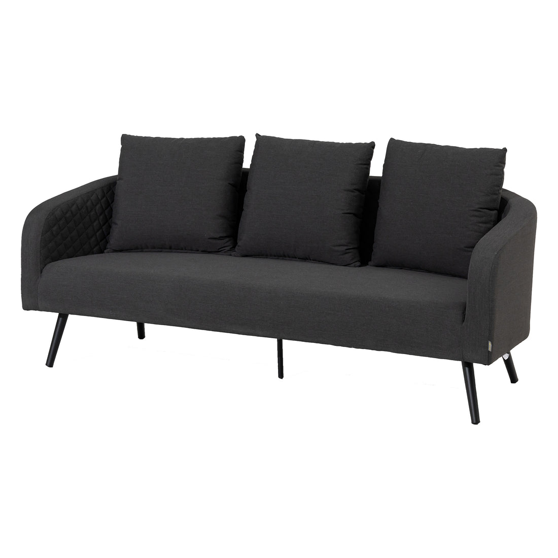 Outdoor Sofa Puro 100% wetterfeste LIKA-TEX® Bezug lava (anthrazit)