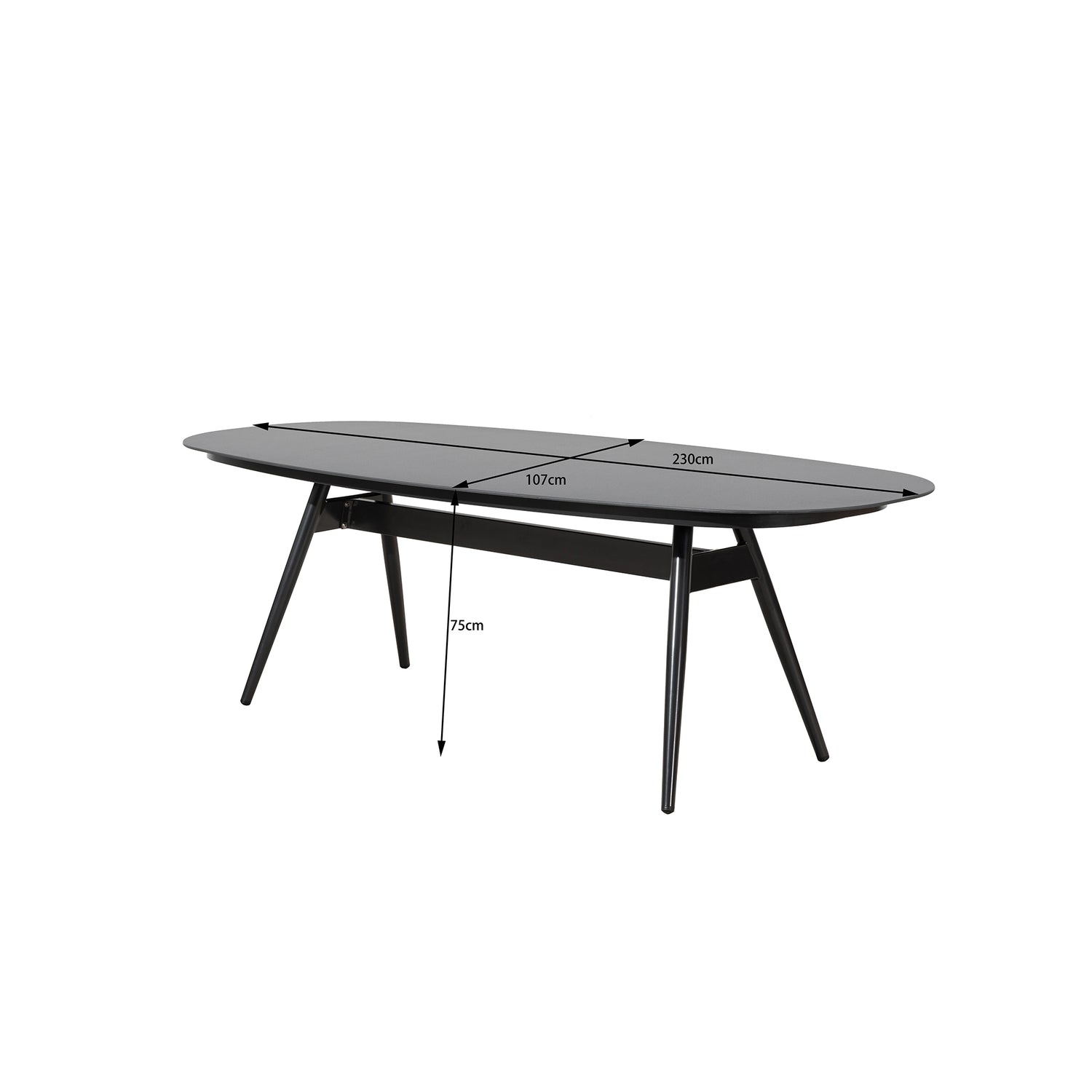 LUXURY! ESSGRUPPE / Dining Set HERITAGE ONYX / 365 Tage wetterfest genießen