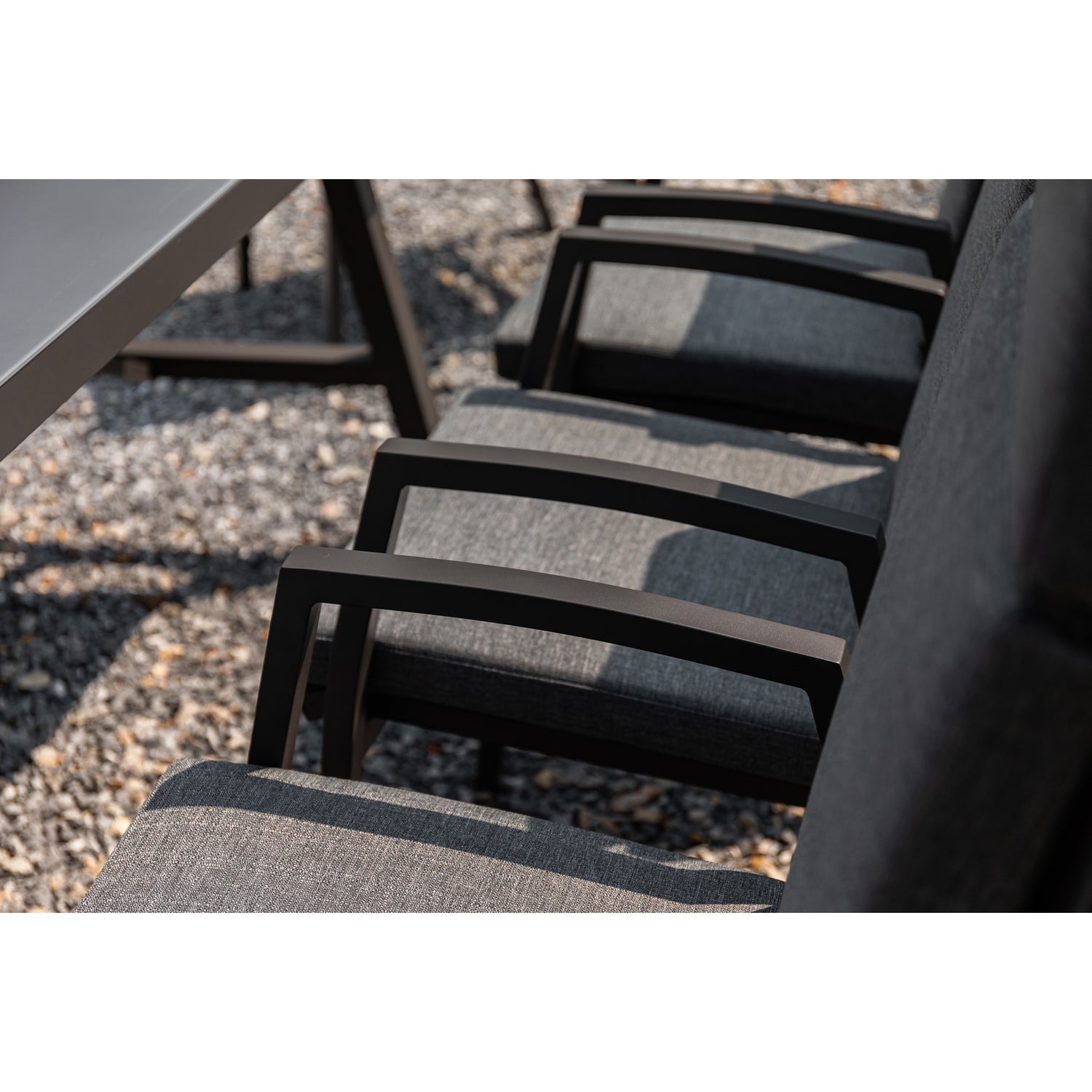 *JETZT VORBESTELLEN* Komfort und Design! 7 tlg. Aluminium Dining Move Set Arctic mit verstellbarer Rückenlehne