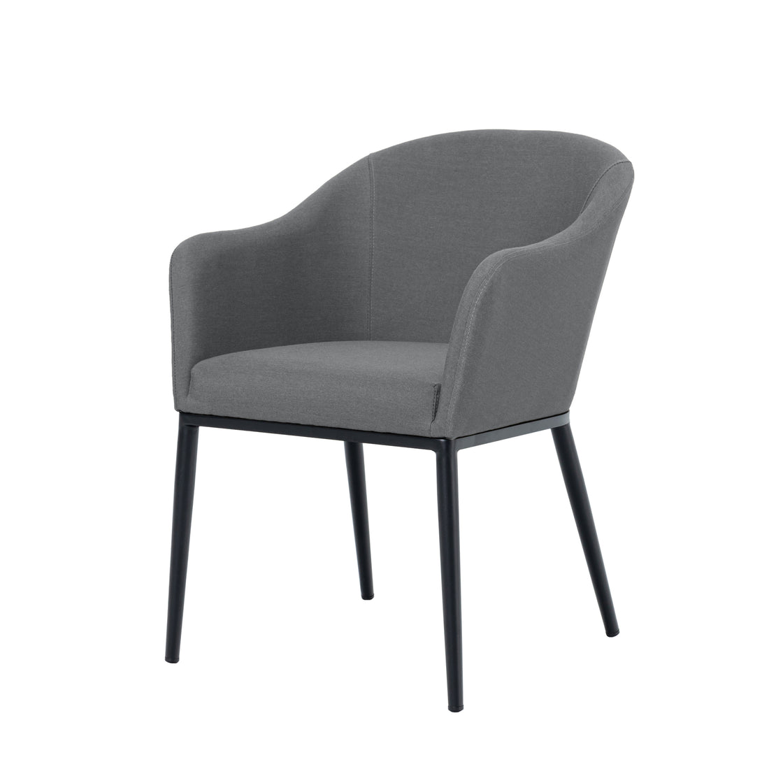 Outdoor Dining Sessel Eclipse LIKA-TEX® 100% wetterfest ash (grau)