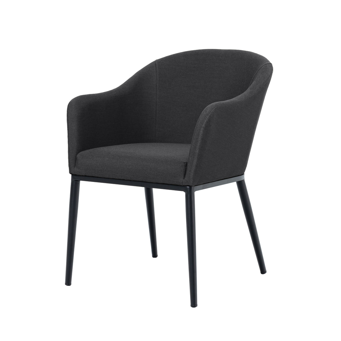 Outdoor Dining Sessel Eclipse LIKA-TEX® 100% wetterfest lava (anthrazit)