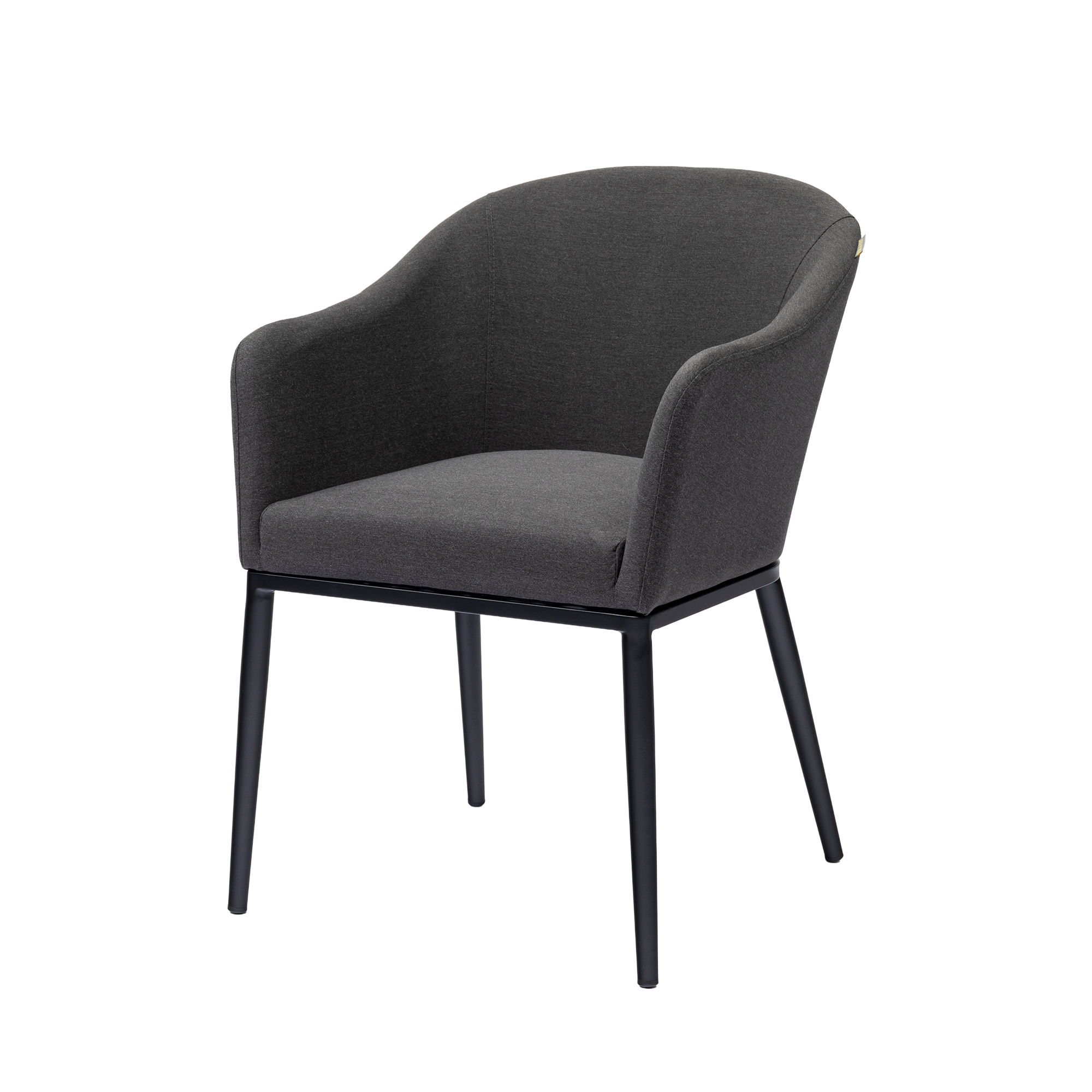 Outdoor Dining Sessel Eclipse LIKA-TEX® 100% wetterfest lava (anthrazit)