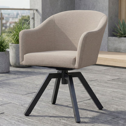 Outdoor Dining Drehsessel Eclipse 100% wetterfest LIKA-TEX® Bezug sand (natur)
