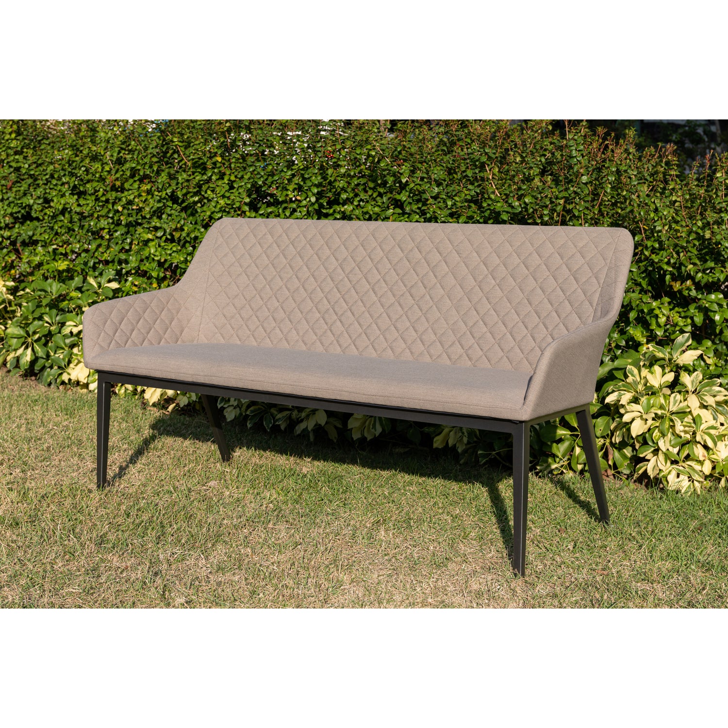 Outdoor Dining Bank Heritage 100% wetterfest LIKA-TEX® in sand (natur)