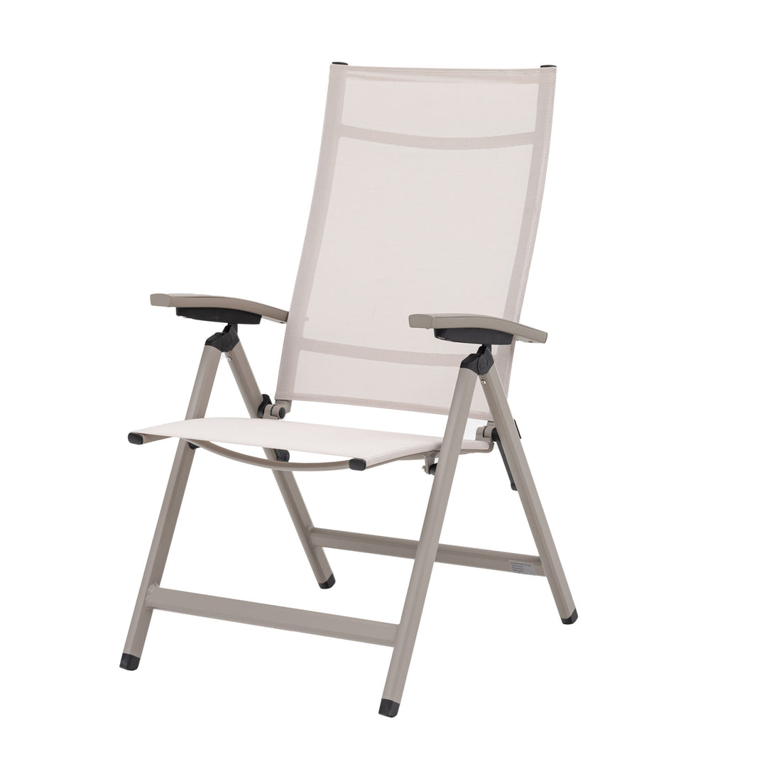 Premium Klappsessel Avantage creme beige / moon - mehrfach verstellbar / bis 150 KG