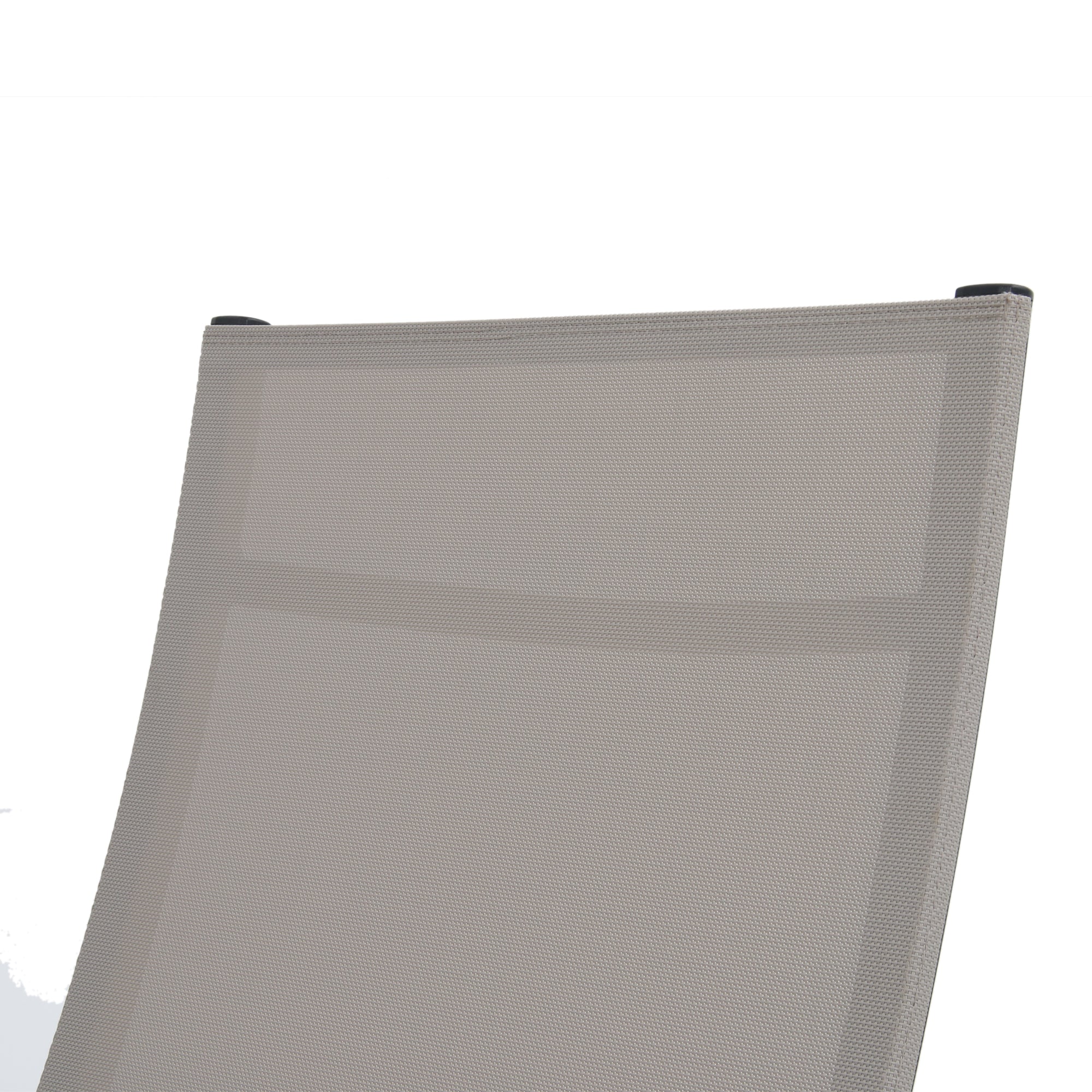 Premium Klappsessel Avantage anthrazit / mocca - mehrfach verstellbar / bis 150 KG