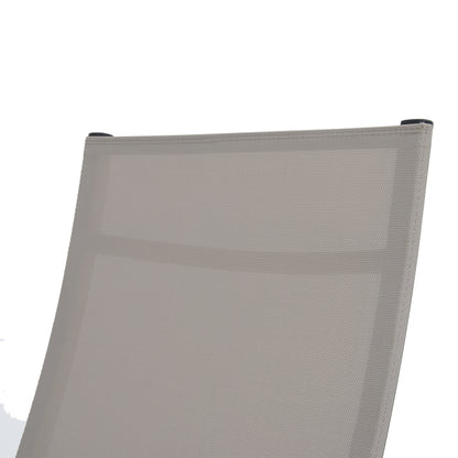 Premium Klappsessel Avantage anthrazit / mocca - mehrfach verstellbar / bis 150 KG