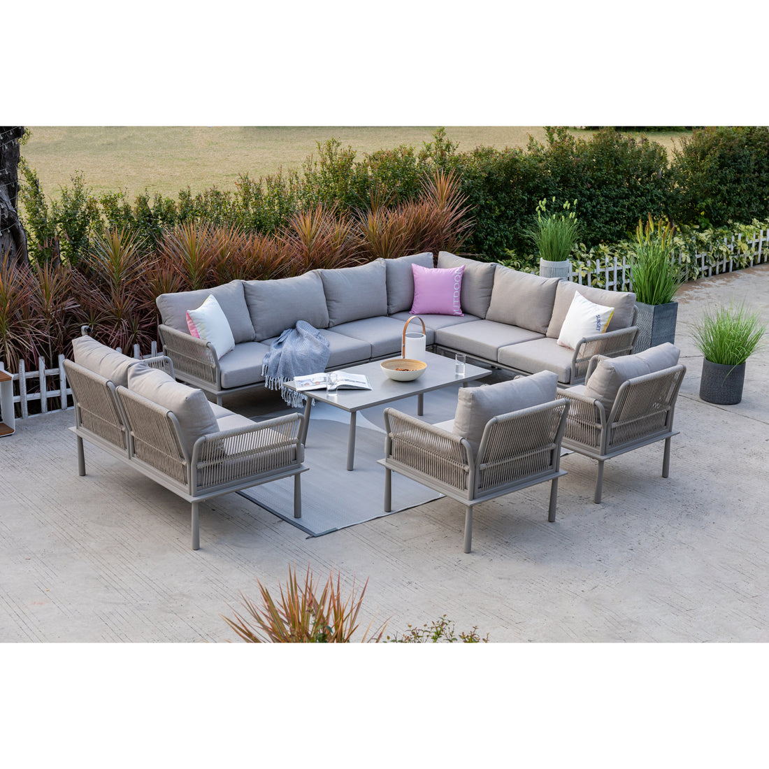 Aluminium Lounge Set Madri