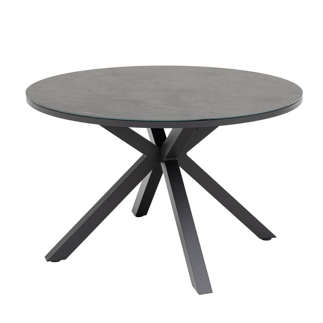 Aluminium Dining Tisch Manhattan rund Ø120cm