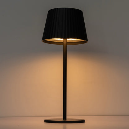 Moderne Solar LED Lampe POLARIS – mobil, dimmbar &amp; elegant - anthrazit