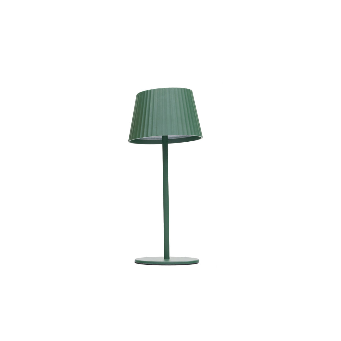 Moderne Solar LED Lampe POLARIS – mobil, dimmbar &amp; elegant - grün