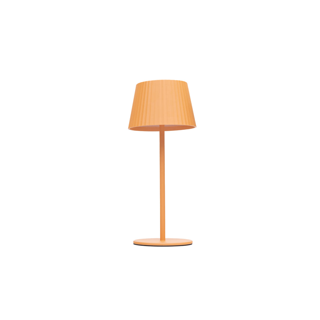 Moderne Solar LED Lampe POLARIS – mobil, dimmbar &amp; elegant - gelb