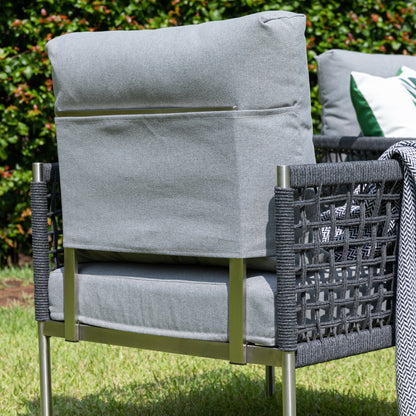 Premium Edelstahl / Rope Lounge Set Vogue