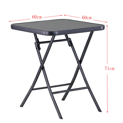 ☀️Summer Deal !☀️  Camping / Klapptisch Porto 60x60x71cm - klappbar und leicht verstaubar