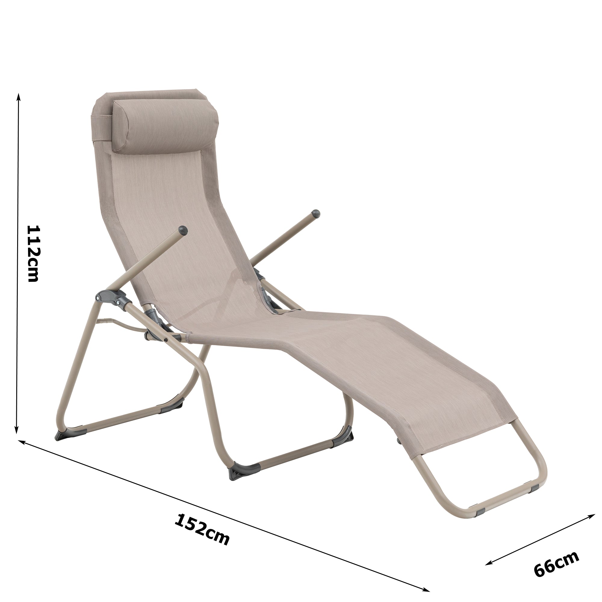 *NUR VOR ORT IN XANTEN ERHÄLTLICH* Sonnenliege / Saunaliege Nava XL (creme beige)