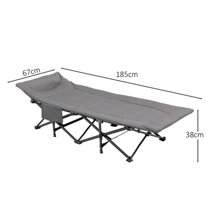 SUMMER SALE ☀️⛱️🏝️   XXL Campingbett / Feldbett / Gästebett / Sonnenliege faltbar praktisch und flexibel 185x67x38cm